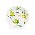 8" Lemon Butterfly Fine Porcelain Dessert Plate