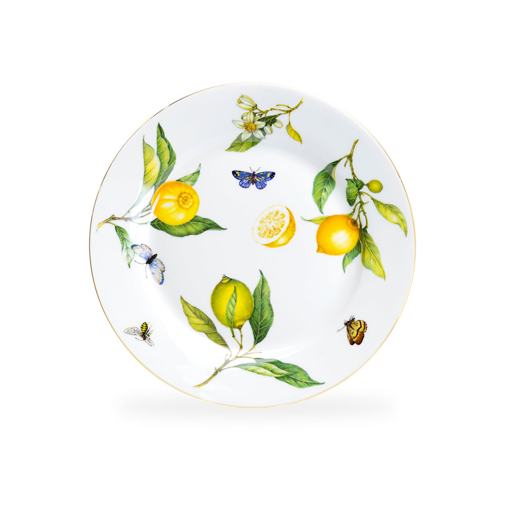 Lemon Butterfly Fine Porcelain Mug