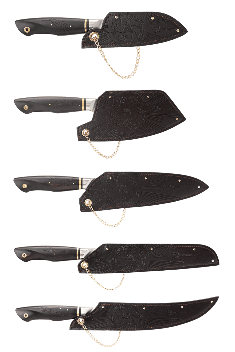 5-Piece Knife Set | The Lord of the Rings™ Edition | Dalstrong ©