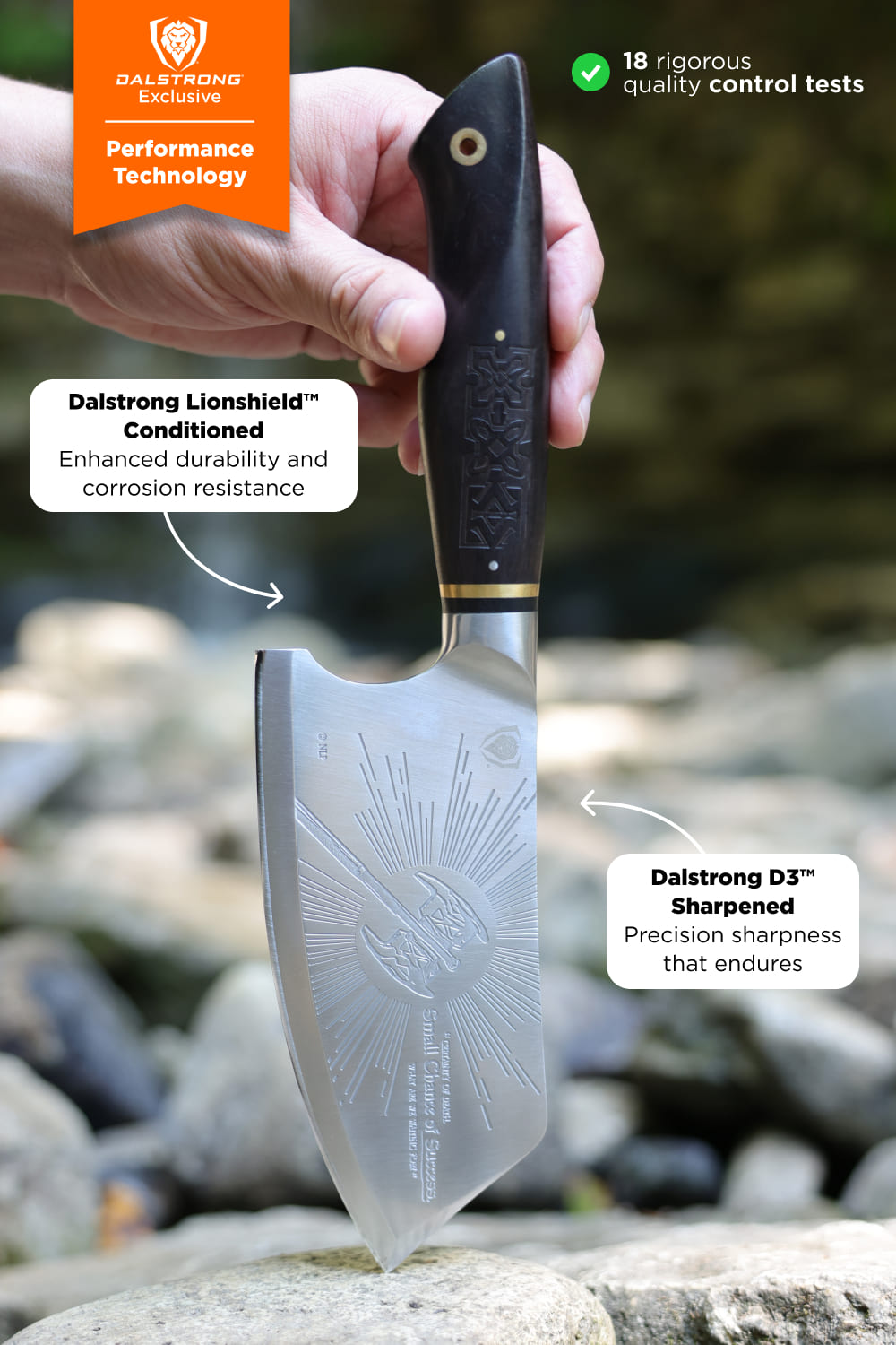 Cleaver Knife 6" | The Lord of the Rings™ Edition | Dalstrong ©