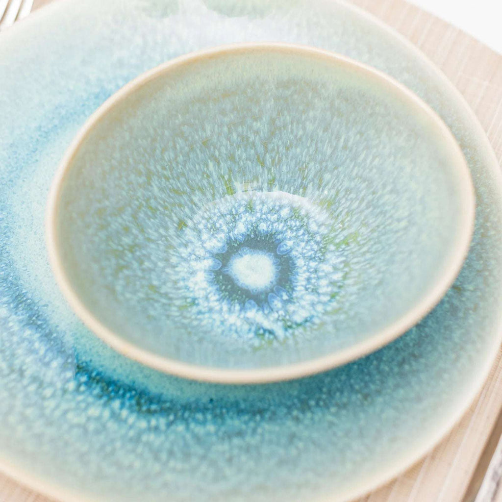 Simon Pearce Barre Cereal Bowl - Lagoon