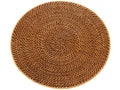 Laguna Round Rattan Placemat, Set of 2