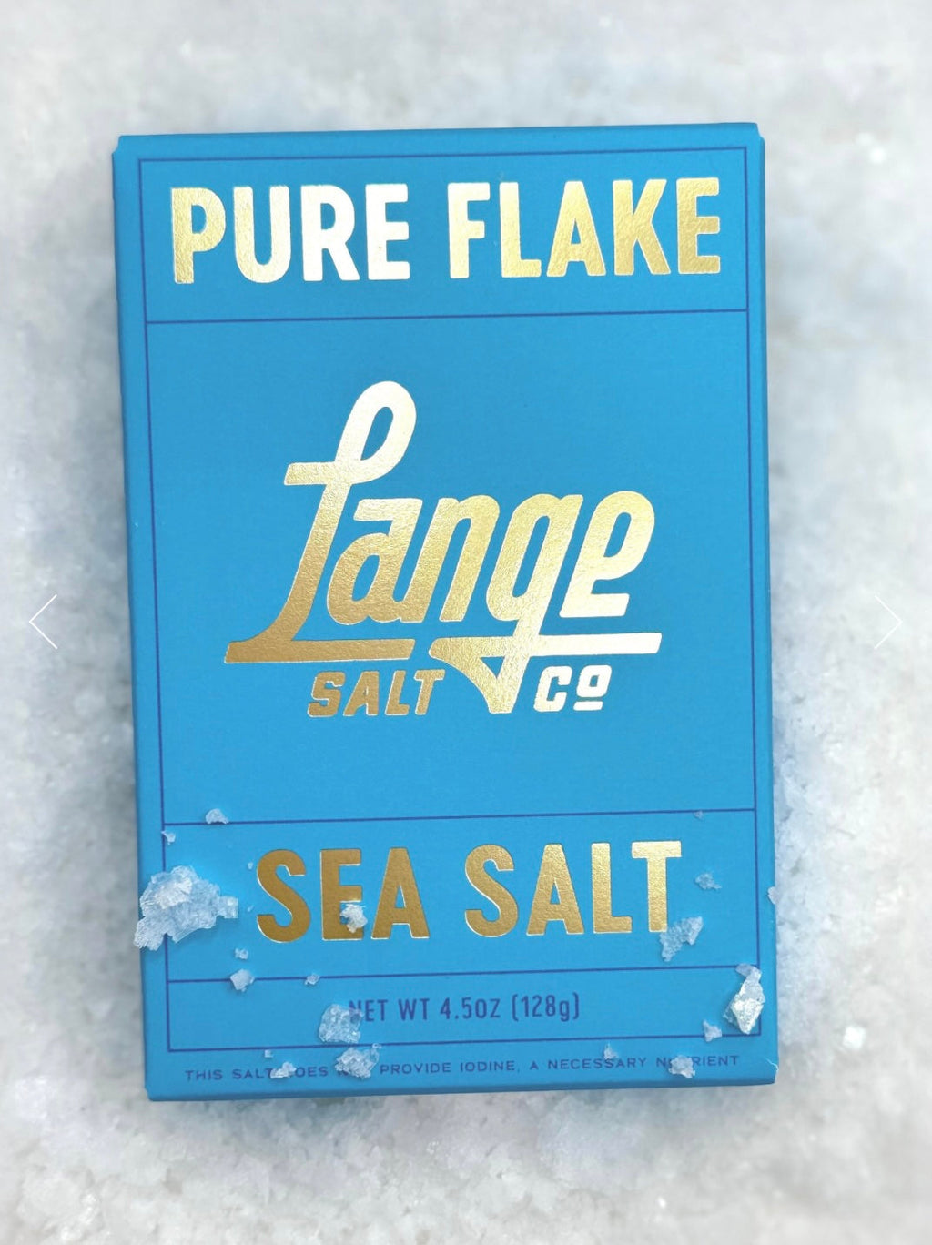 Lange Pure Flake Finishing Sea Salt Box