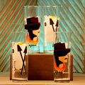 The Legend Returns Zombie Glasses (Set of 4)