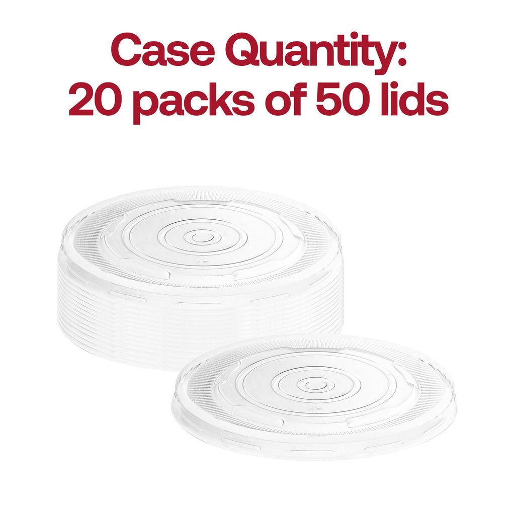 Lids for Squat Paper Soup Cups