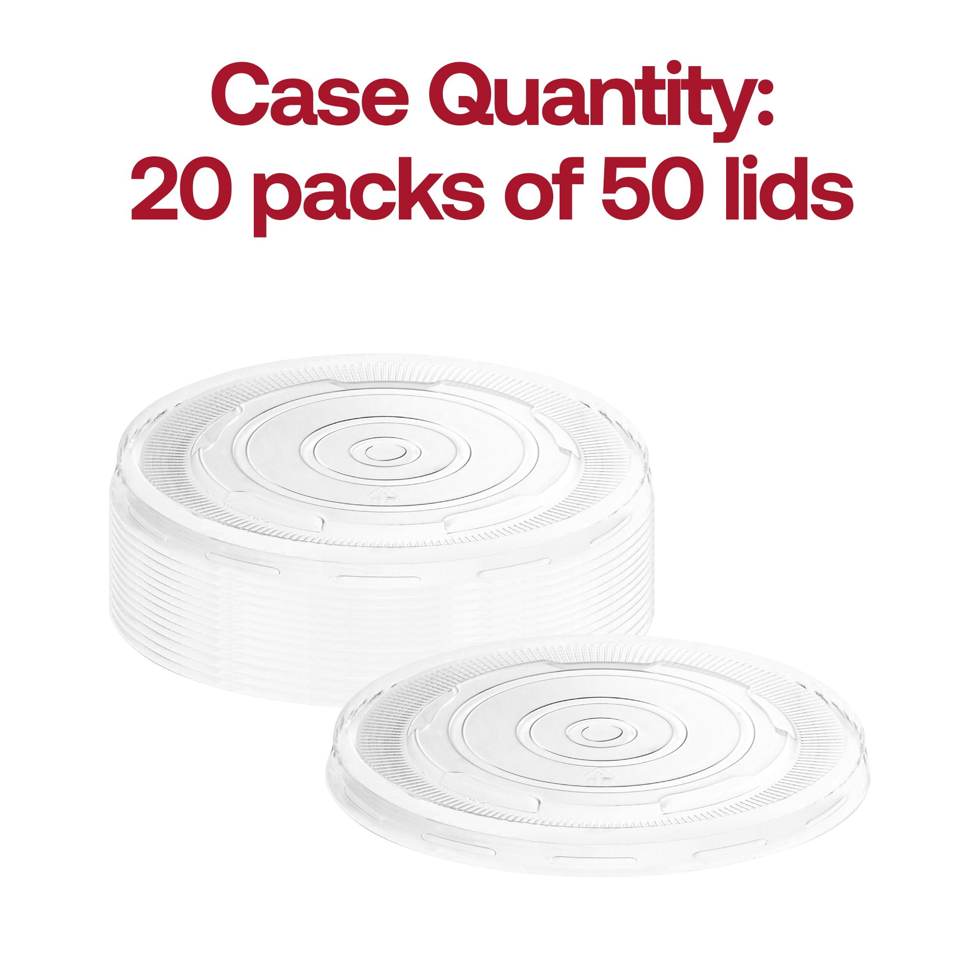 Lids for Squat Paper Soup Cups