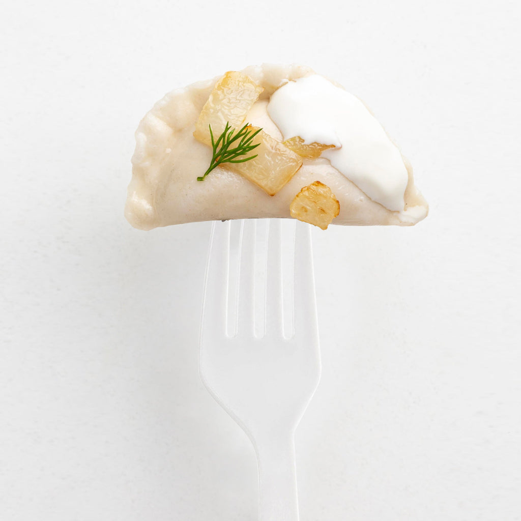 White Plastic Disposable Forks