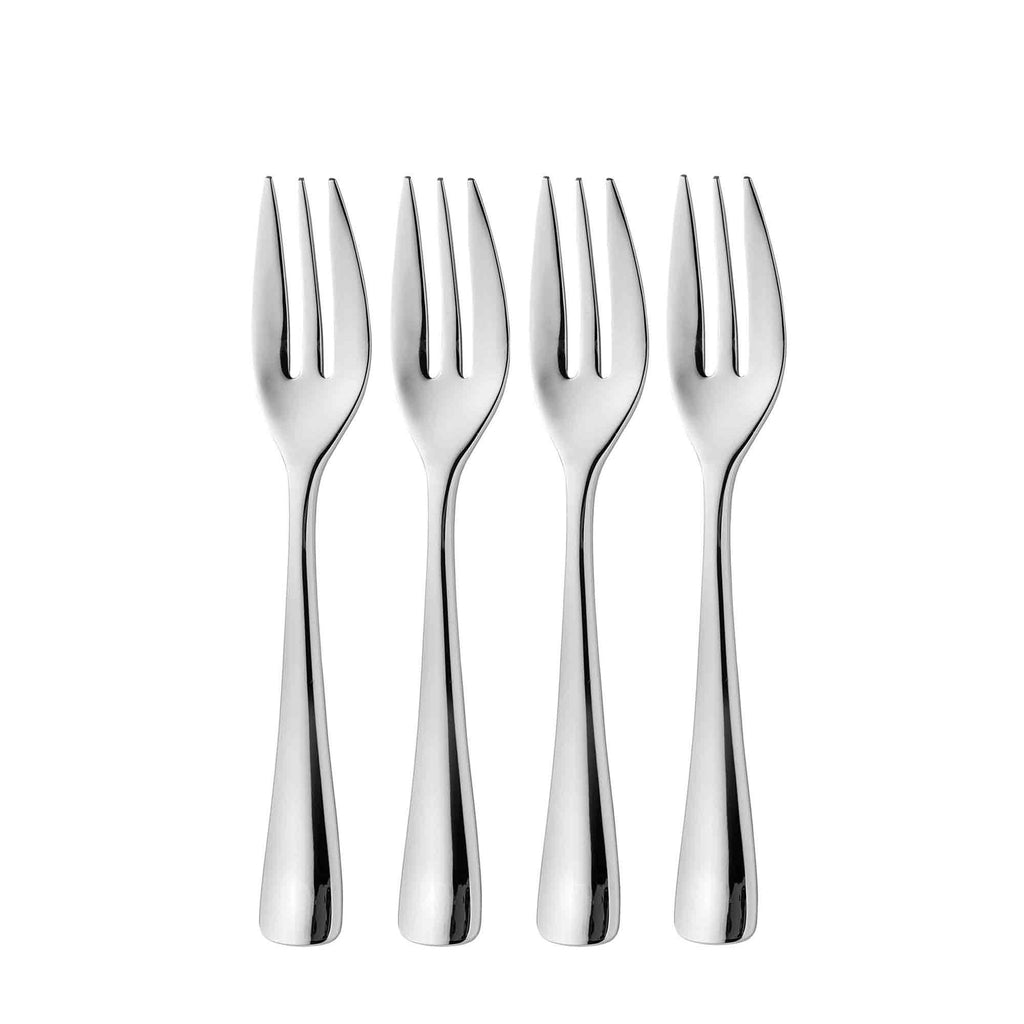 Malvern Bright Pastry Fork, Set of 4