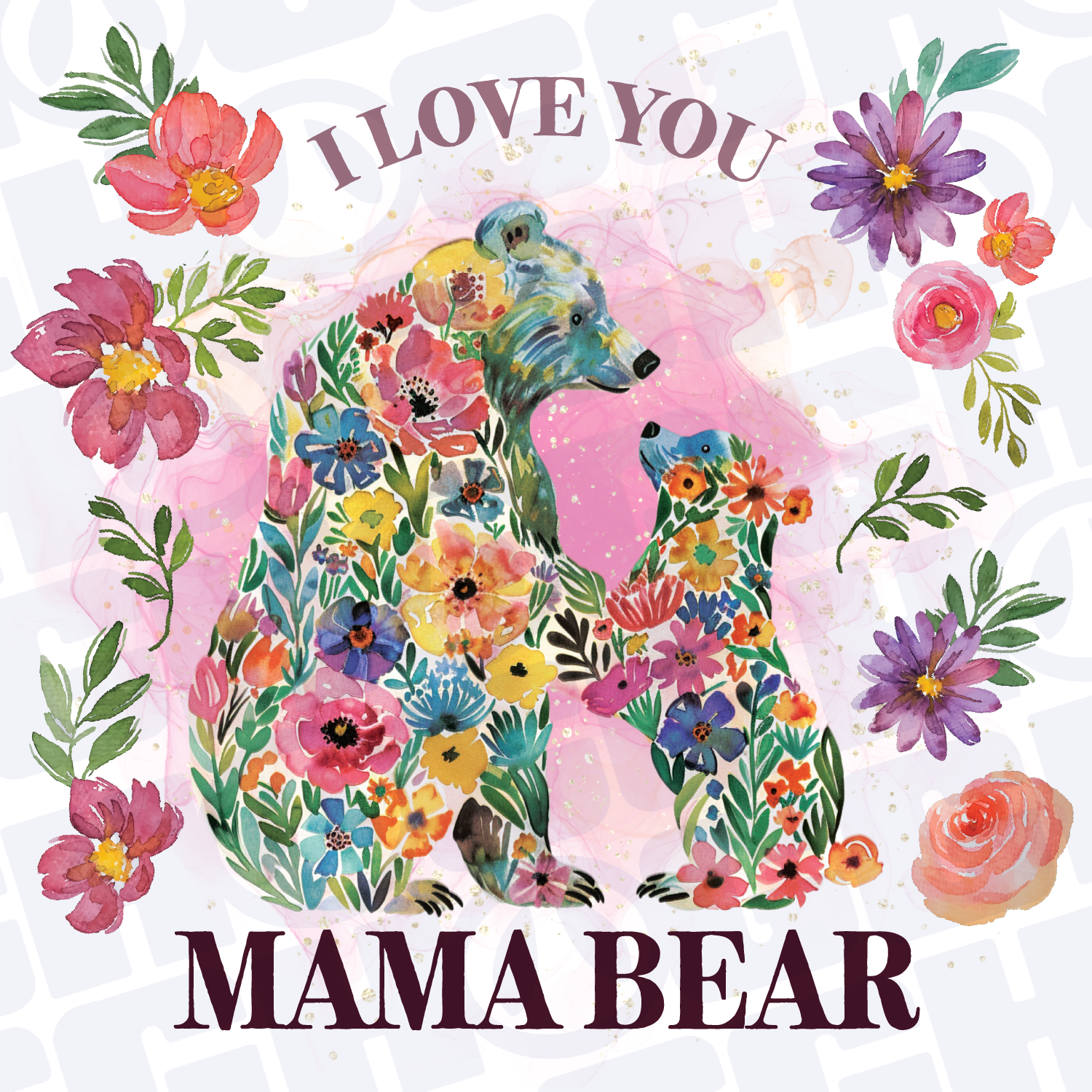 Multi Product Use - Digital Sublimation Designs - Mother's Day 2