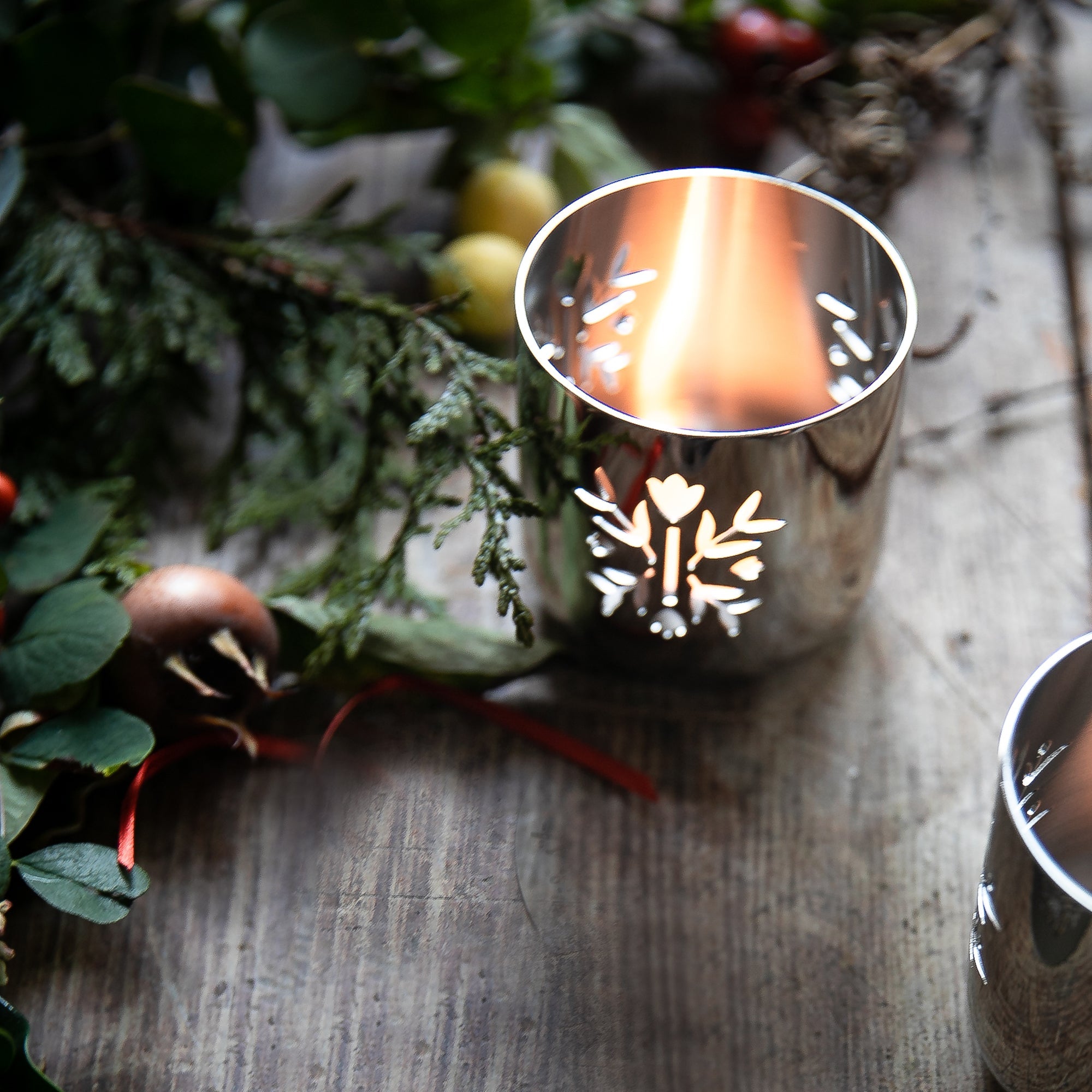 Meadow Bouquet Tealight Holder