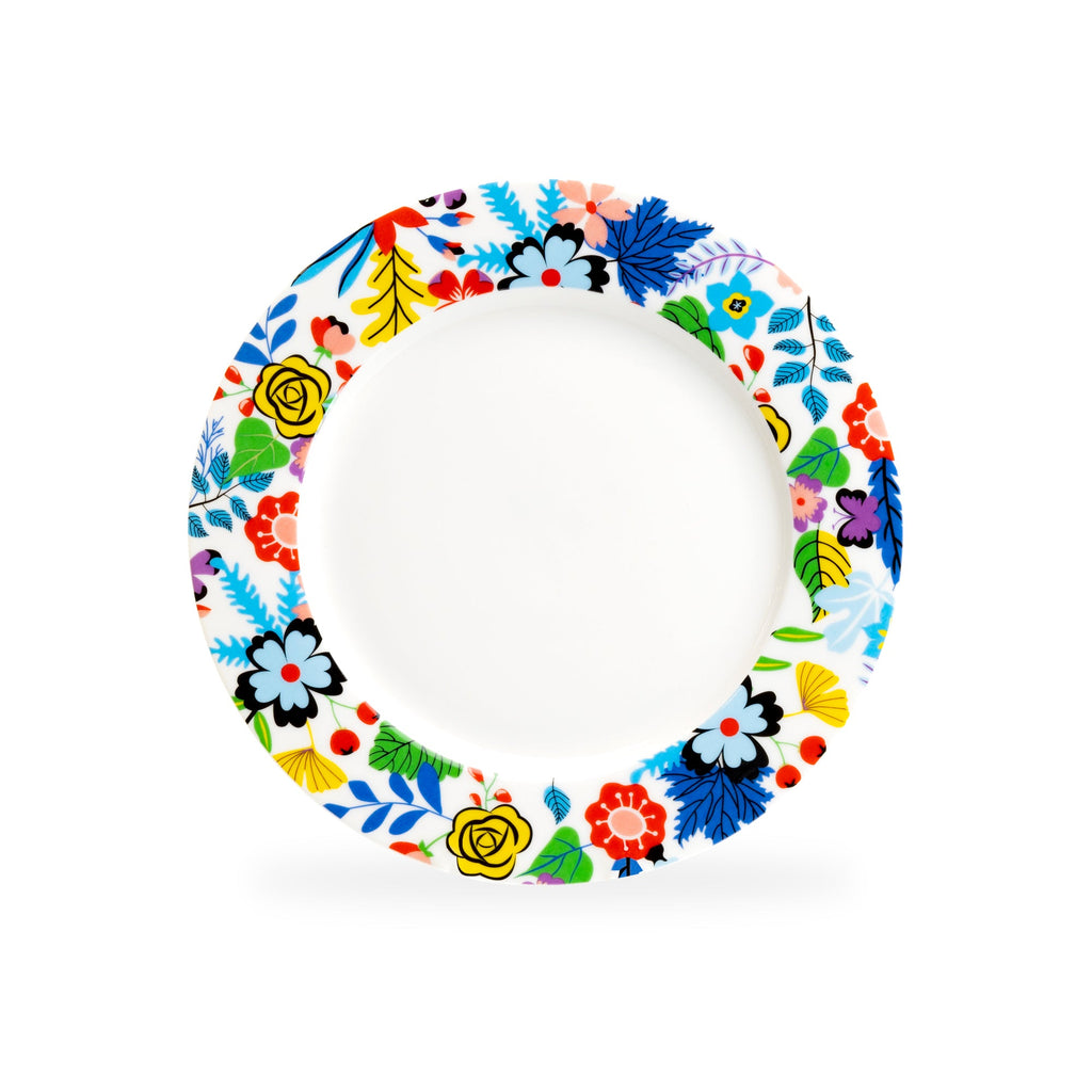 7.5" Mad Hatter Fine Porcelain Dessert Plate