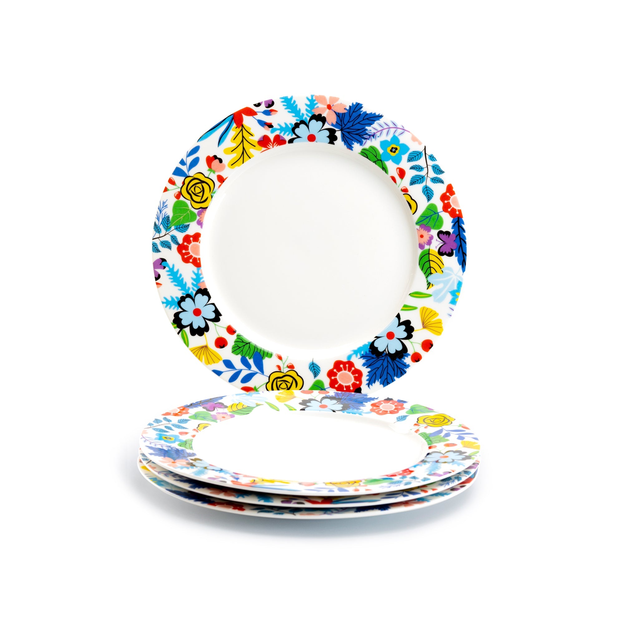 7.5" Mad Hatter Fine Porcelain Dessert Plate
