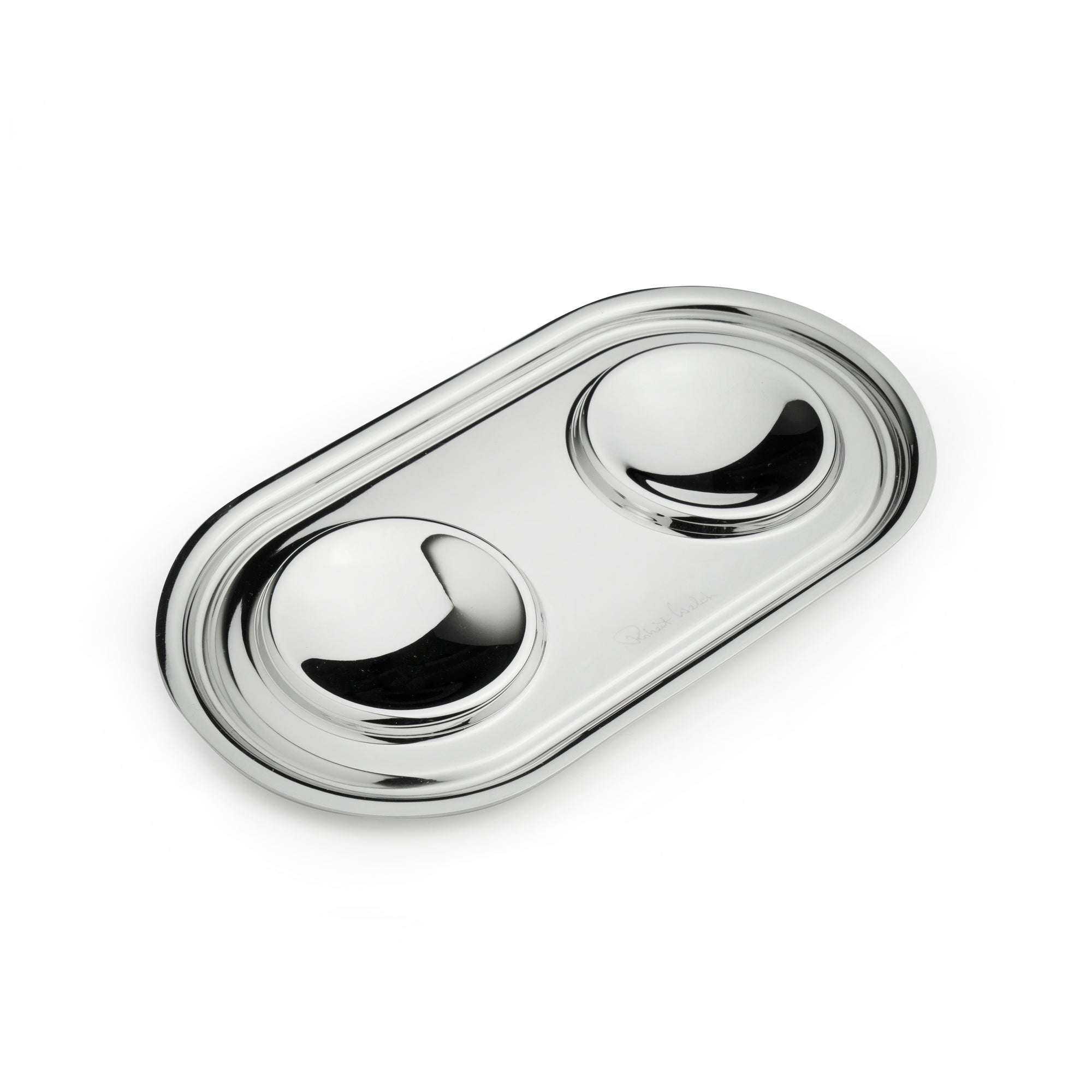 Mills Tray Bright Stainless Steel