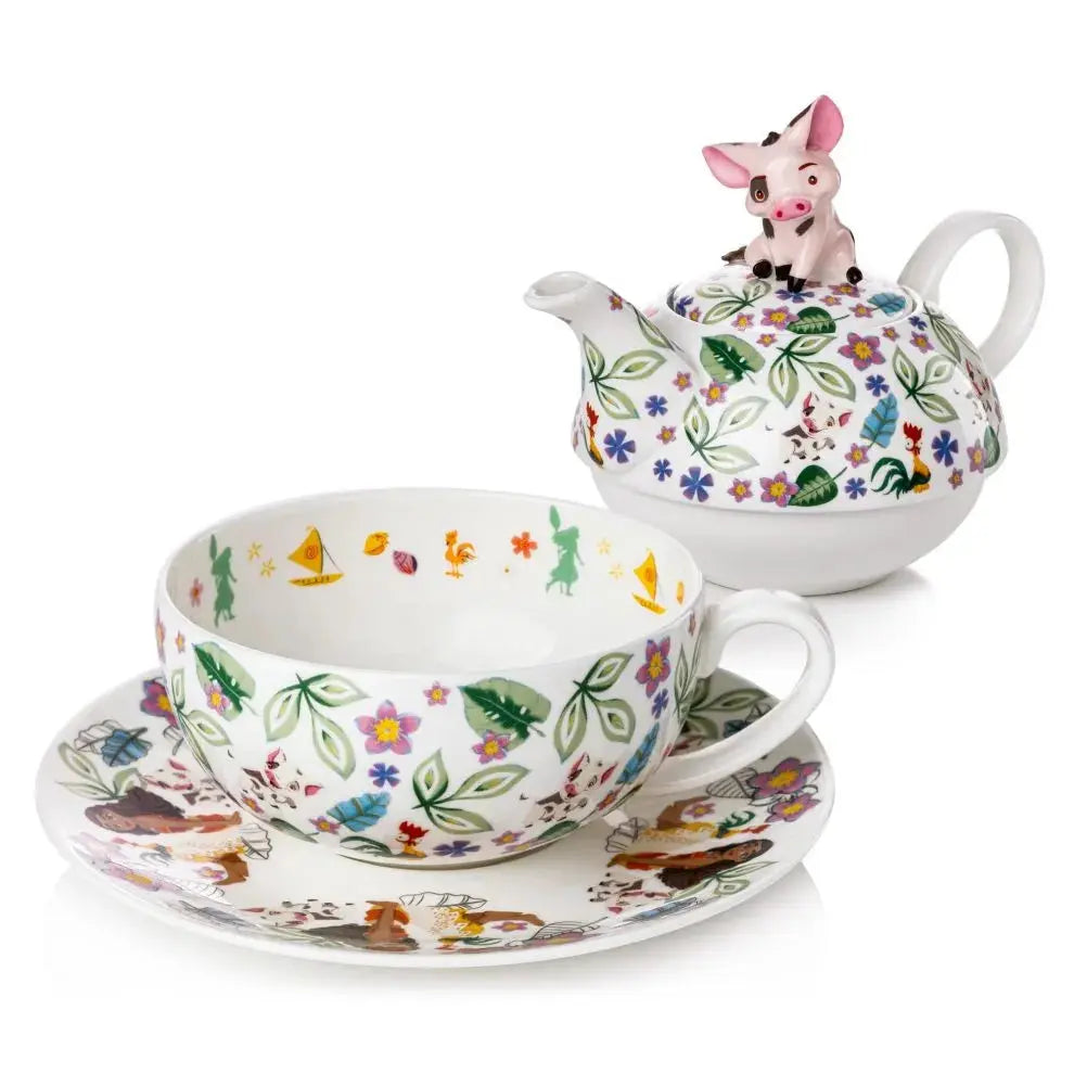English Ladies Disney Moana Tea for One Set
