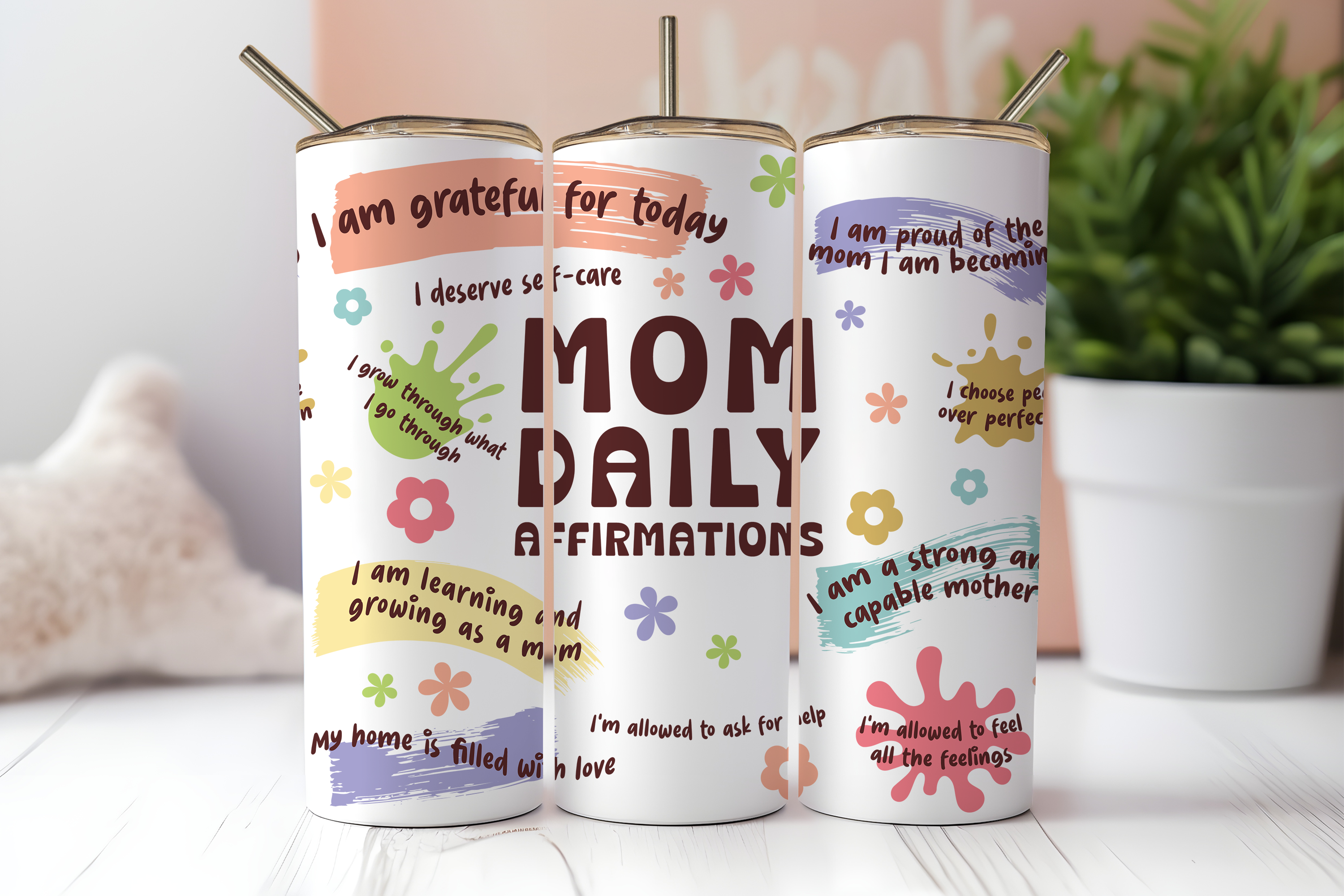 Digital Sublimation Designs - Mother's Day Tumbler Wrap