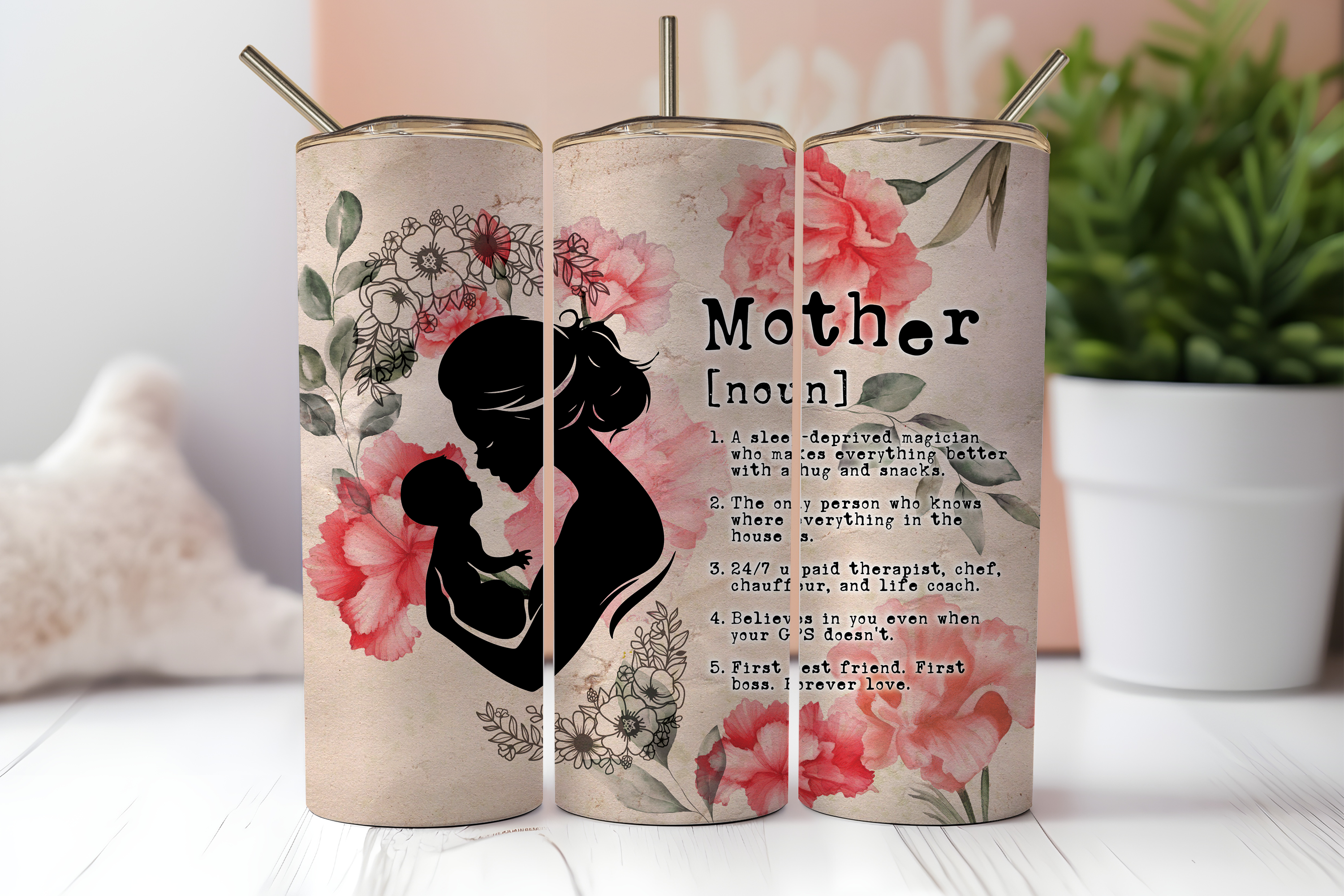 Digital Sublimation Designs - Mother's Day Tumbler Wrap