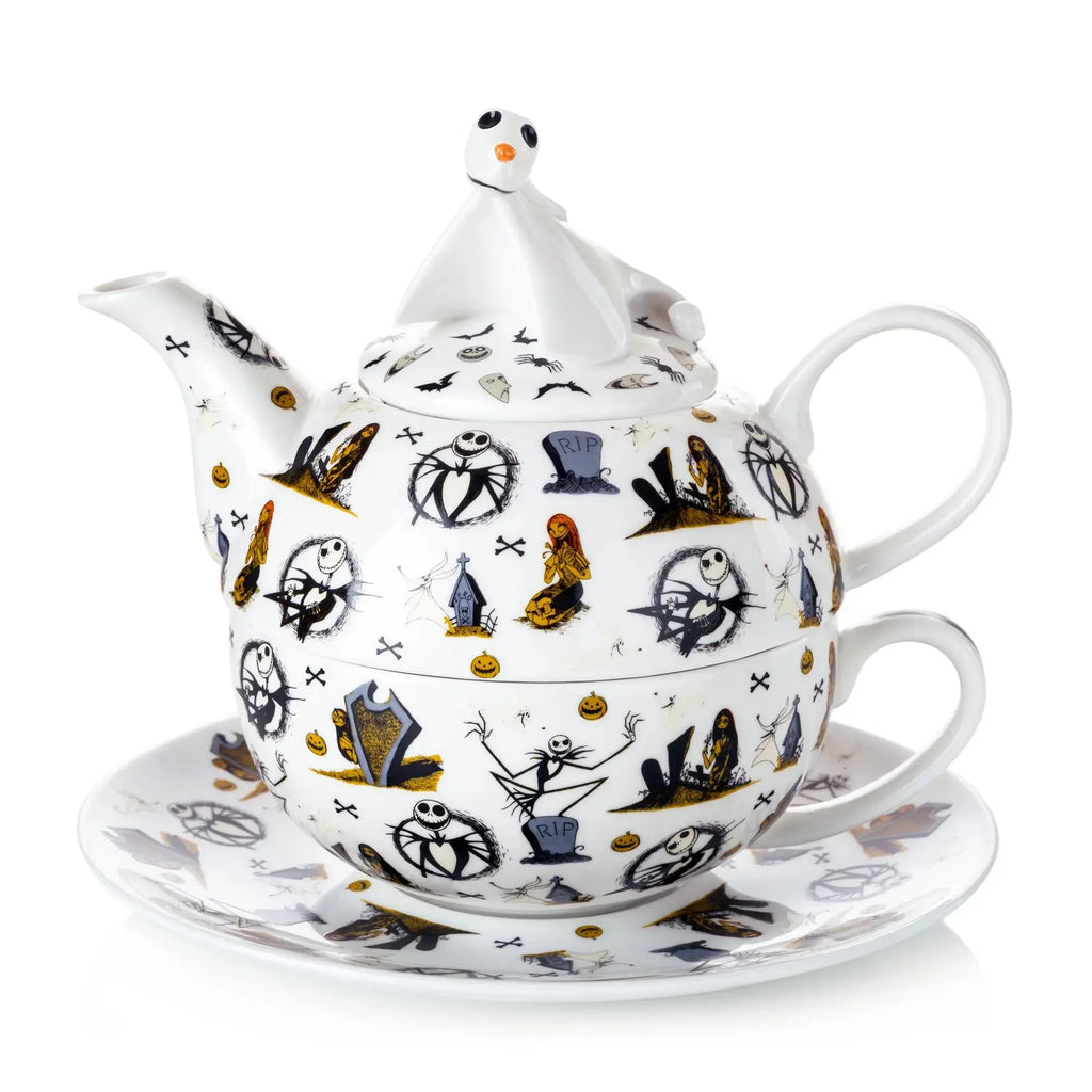 English Ladies Disney Nightmare Before Christmas Tea For One Set
