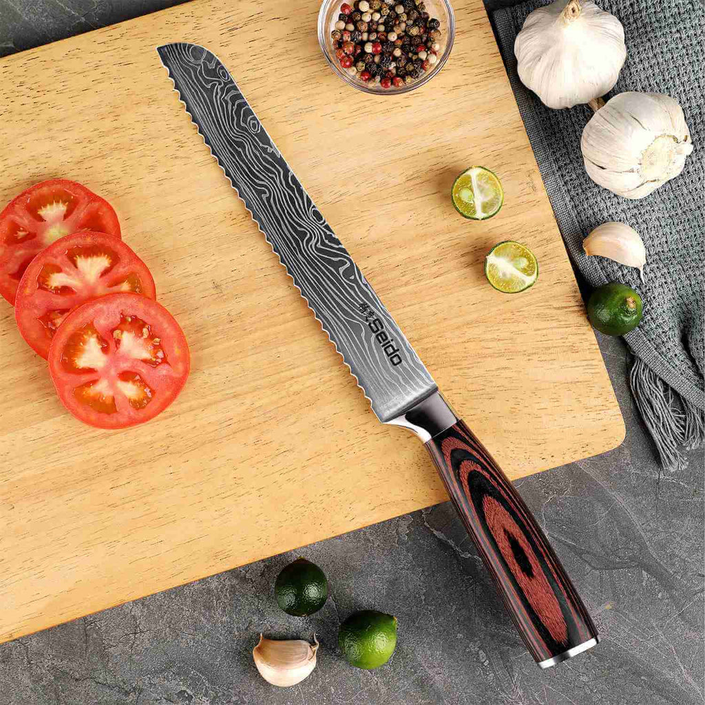 Master 8" Serrated Bread Knife