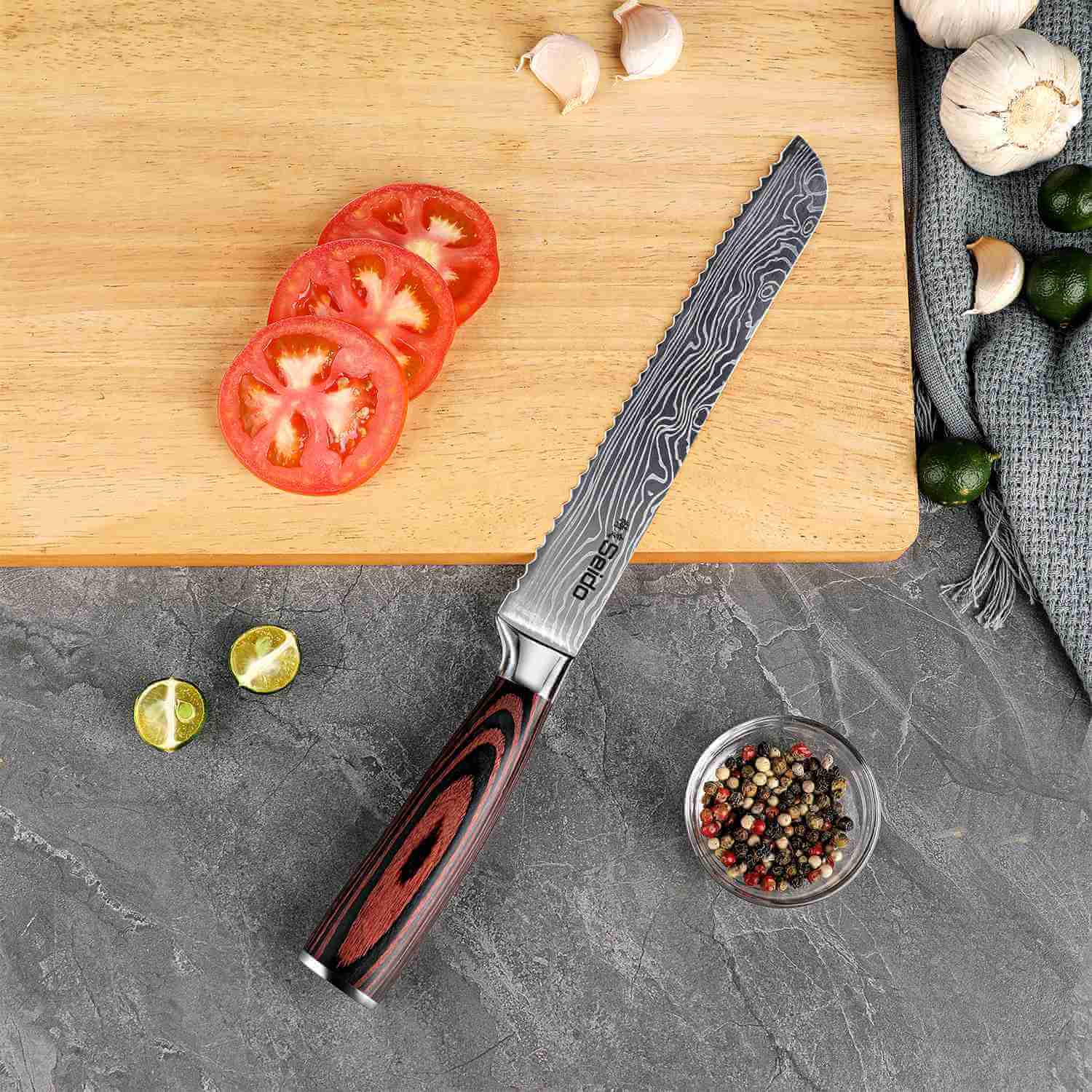 Master 8" Serrated Bread Knife