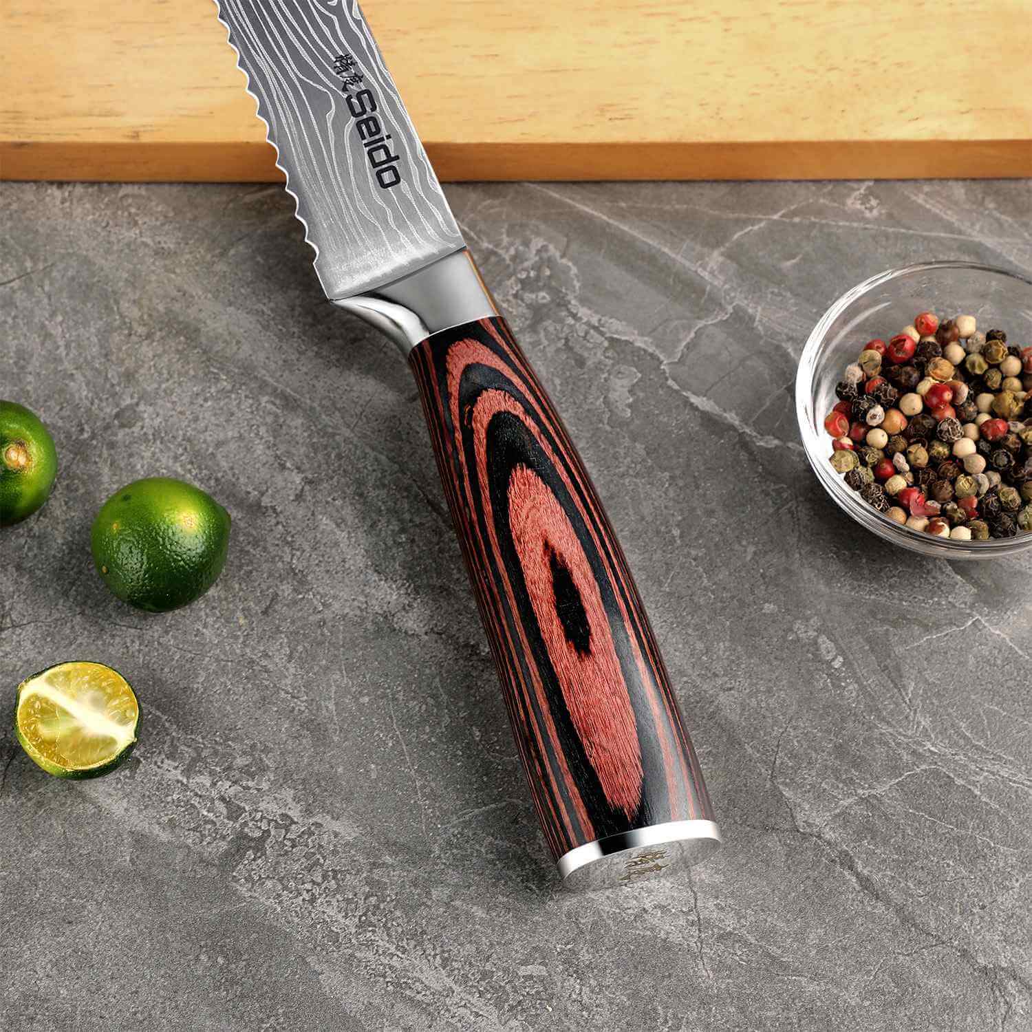 Master 8" Serrated Bread Knife