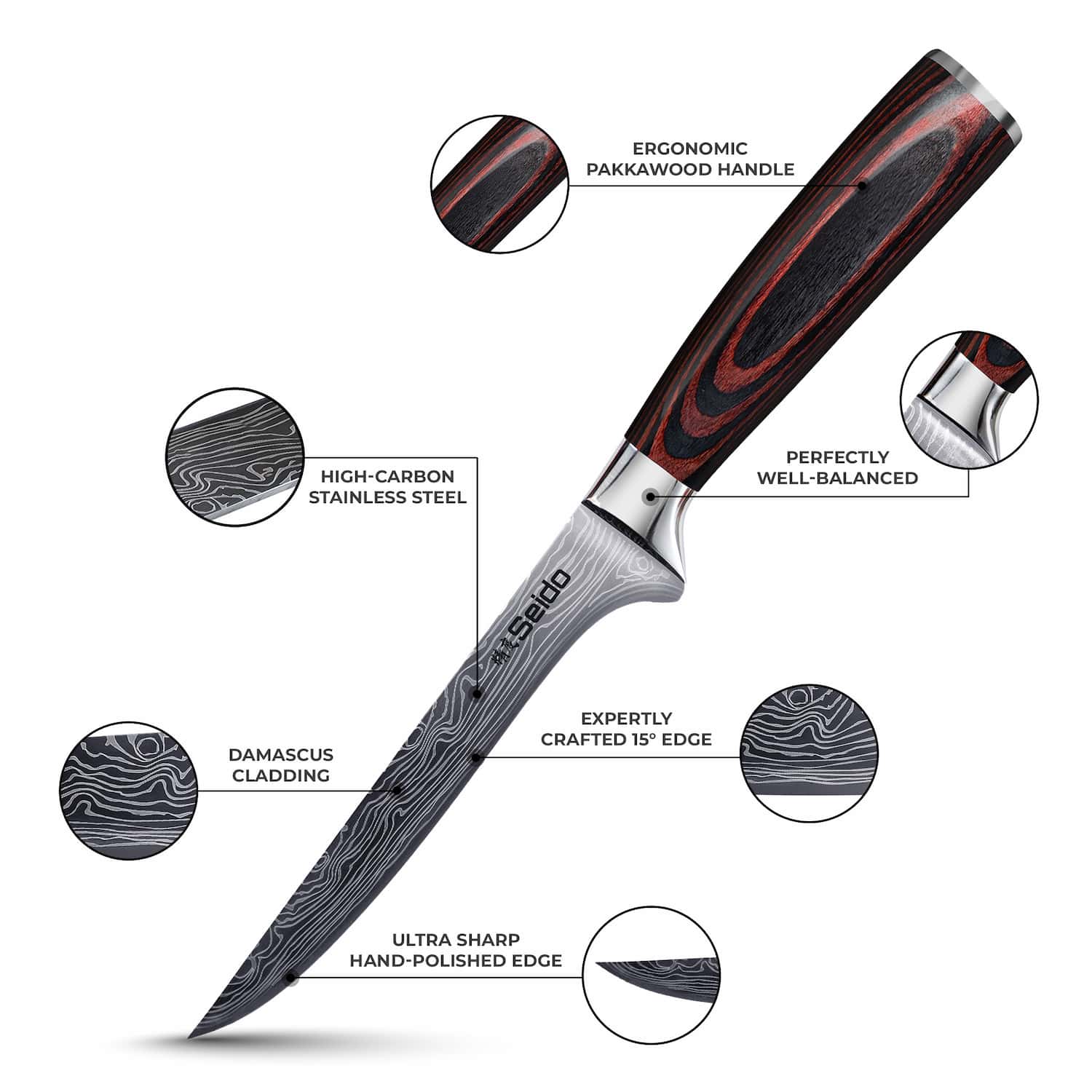 Master 6" Boning Knife