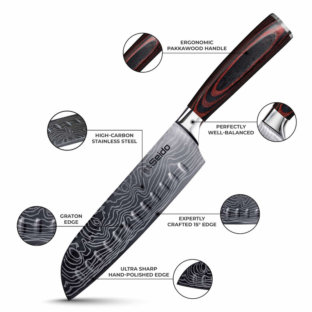Master 7" Santoku Knife