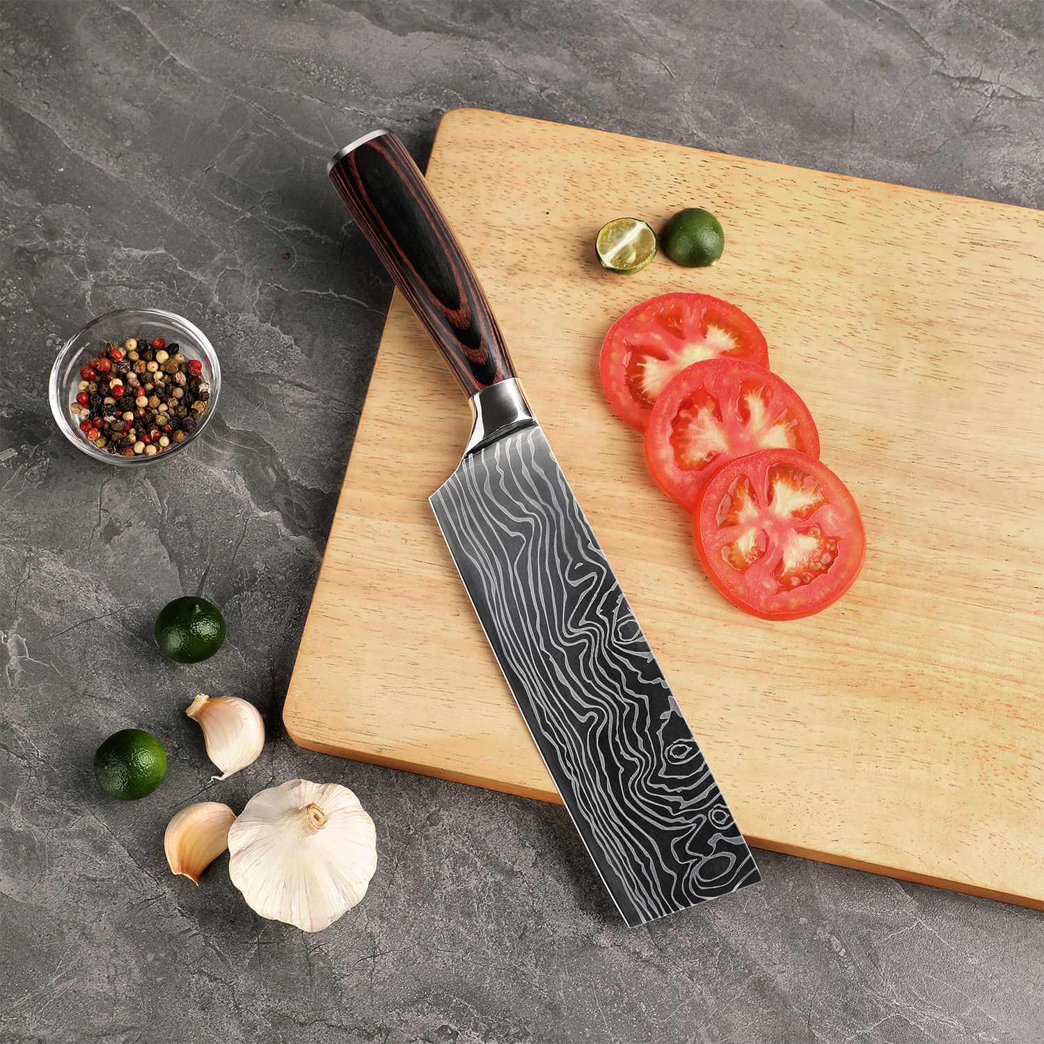 Master 7" Nakiri Knife