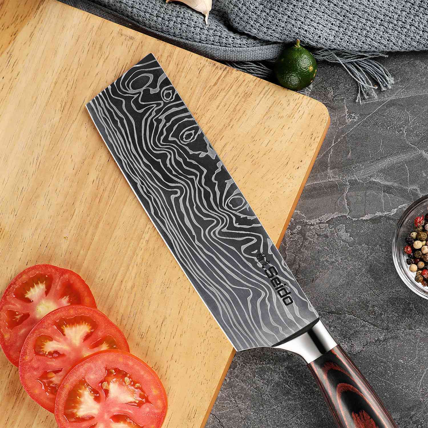 Master 7" Nakiri Knife