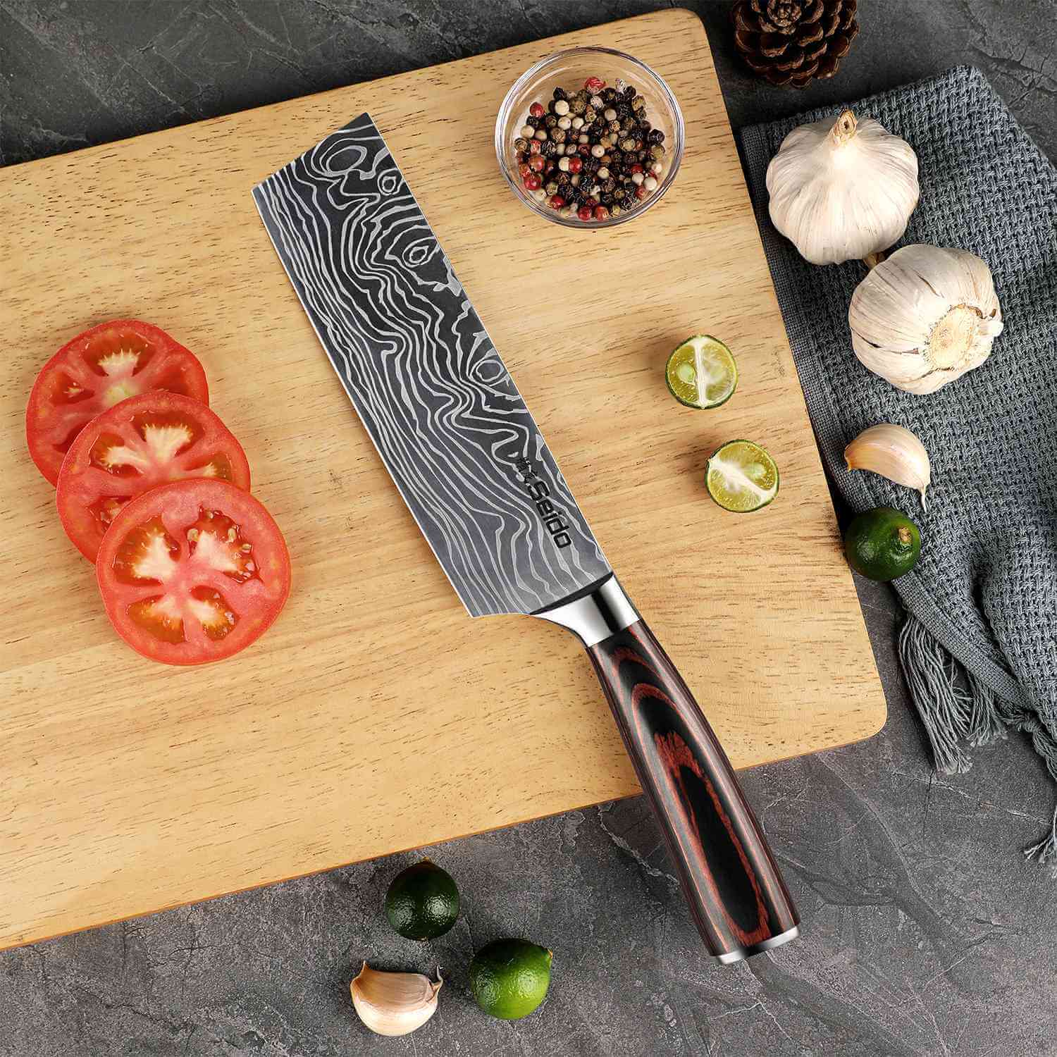 Master 7" Nakiri Knife