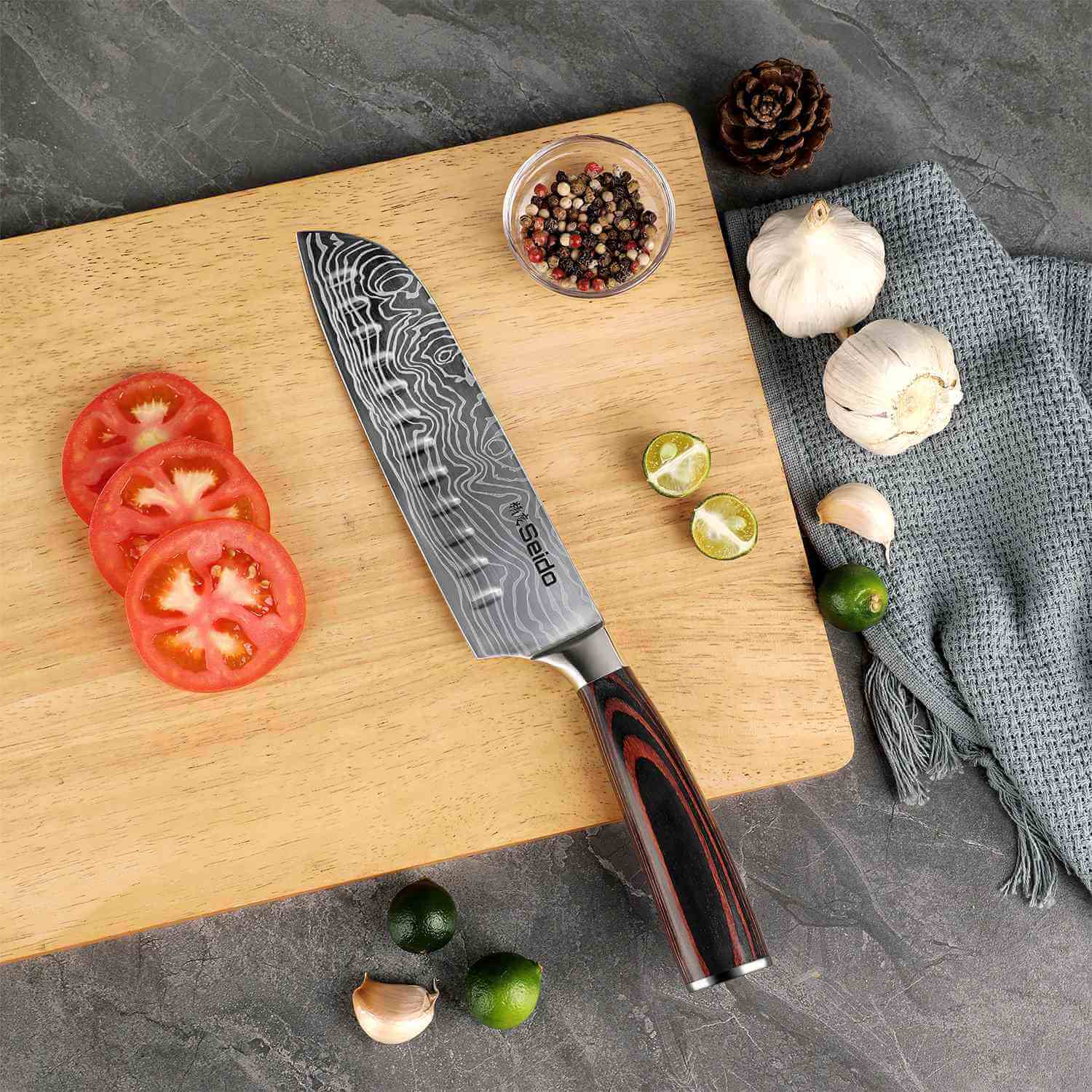 Master 7" Santoku Knife
