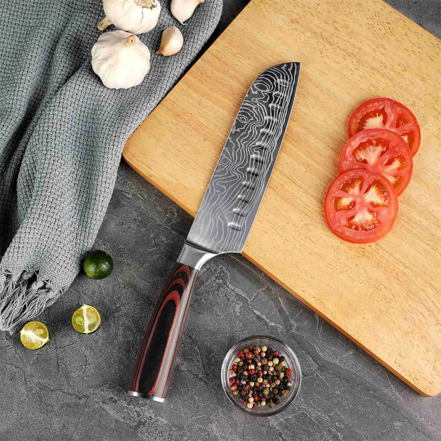 Master 7" Santoku Knife