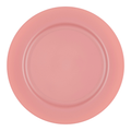 Matte Fuchsia Round Disposable Plastic Appetizer/Salad Plates (7.5")