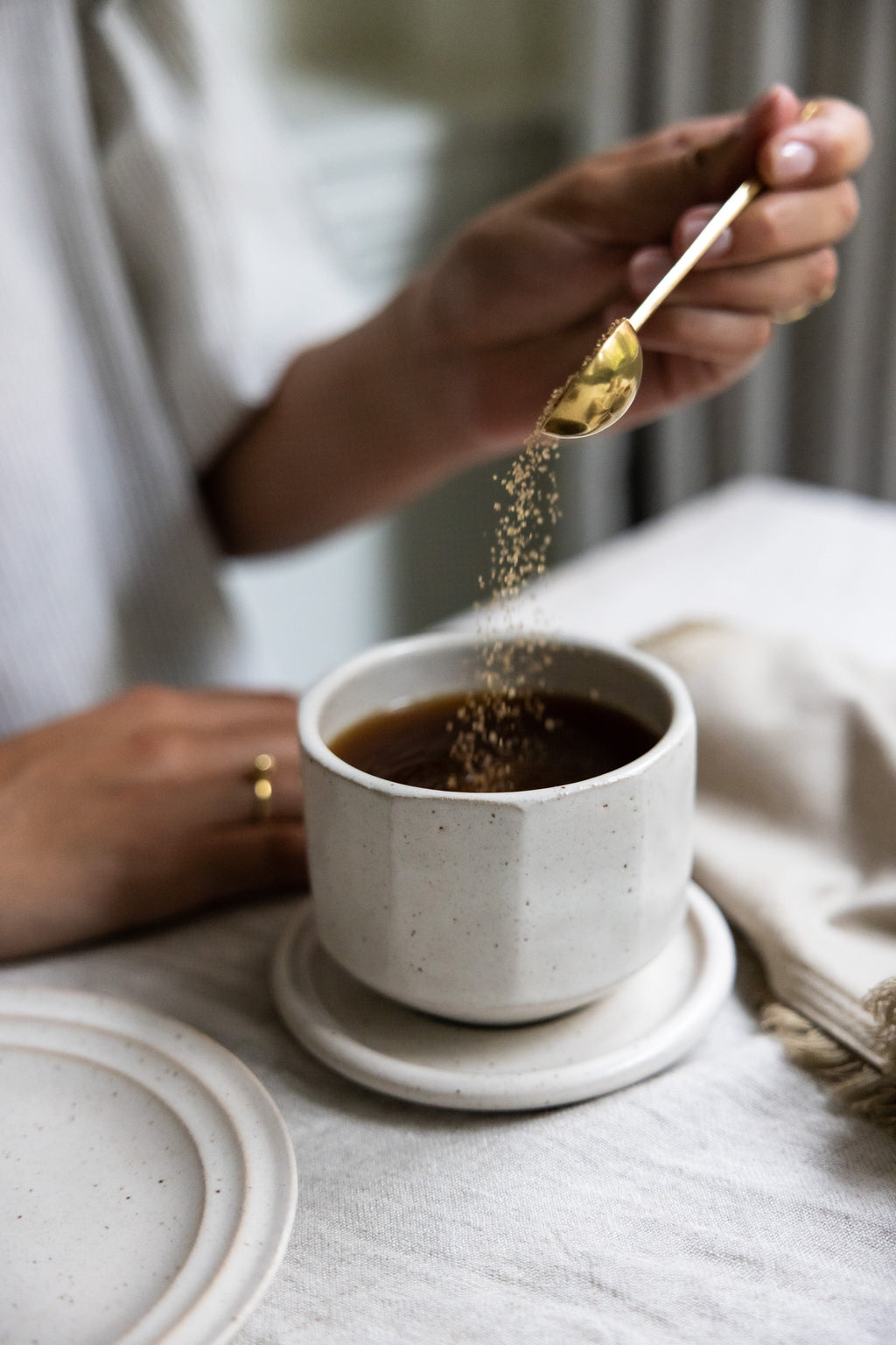 Sugar Spoon - Brass