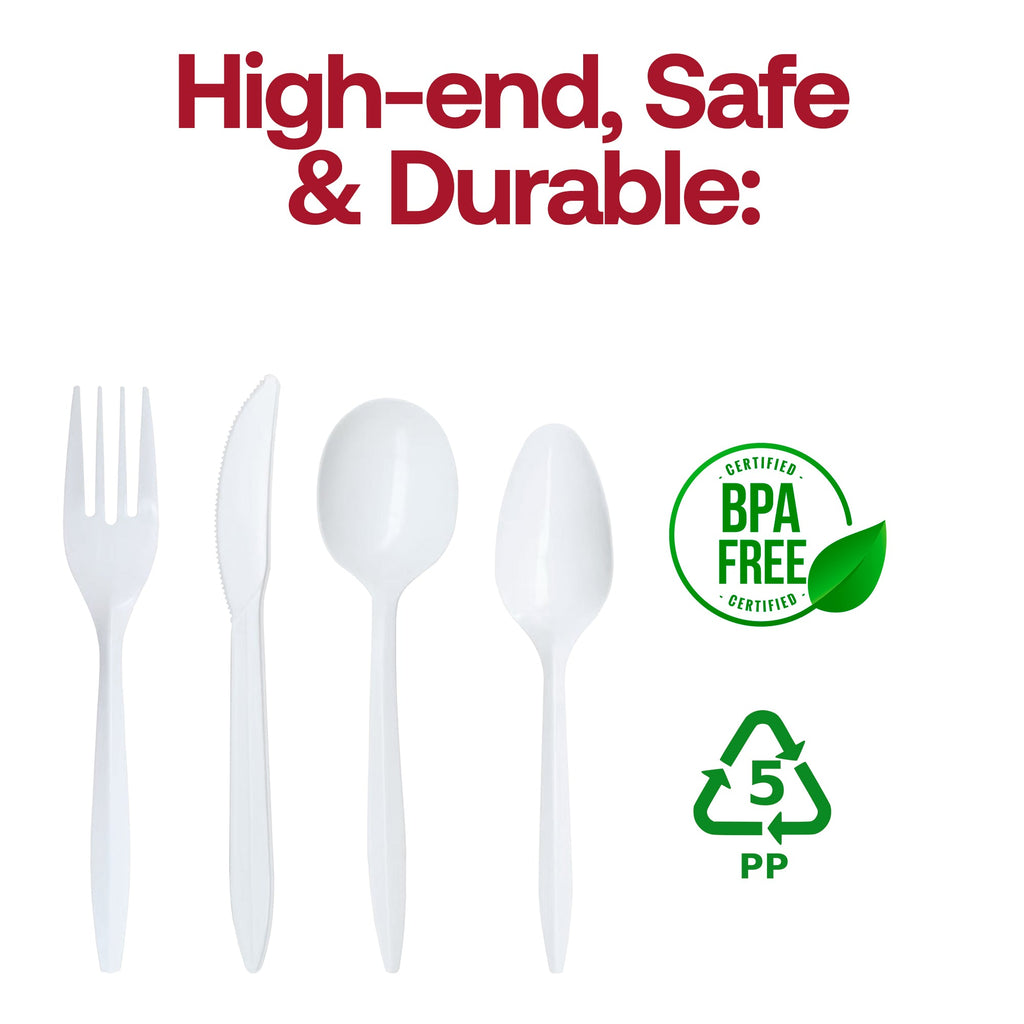 Medium Weight Disposable Cutlery Set