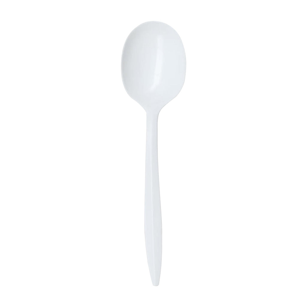 Medium Weight Disposable Plastic Spoons