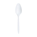 Medium Weight Disposable Plastic Teaspoons