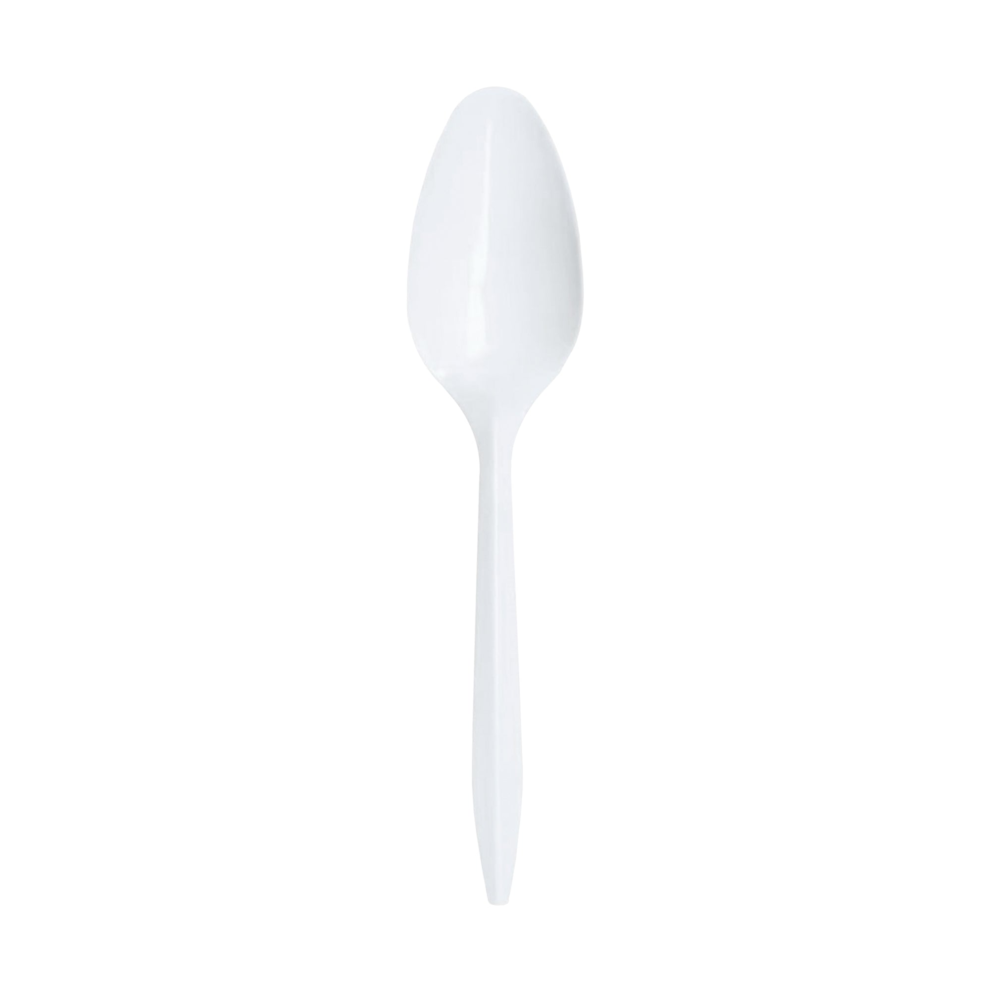 Medium Weight Disposable Plastic Teaspoons