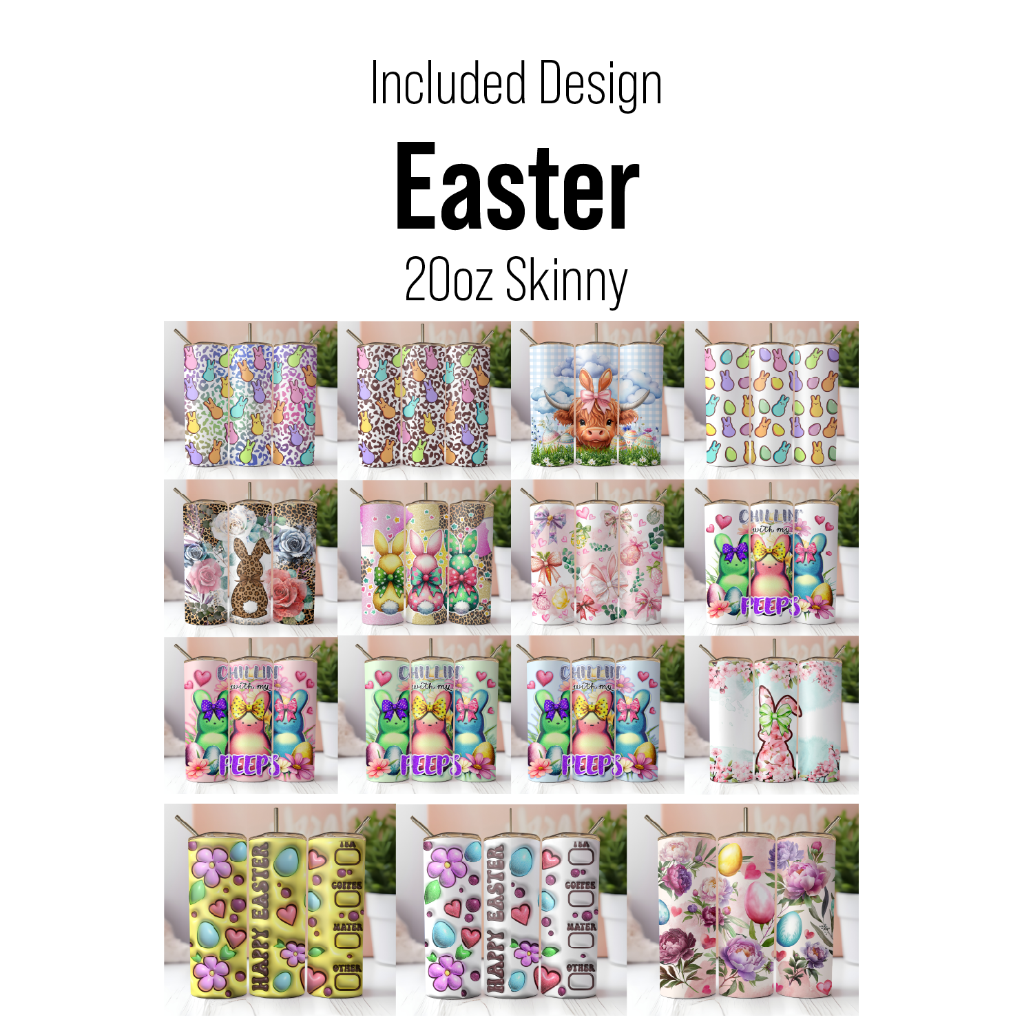 Digital Sublimation Designs - 2025 Tumbler Wrap Mega Bundle
