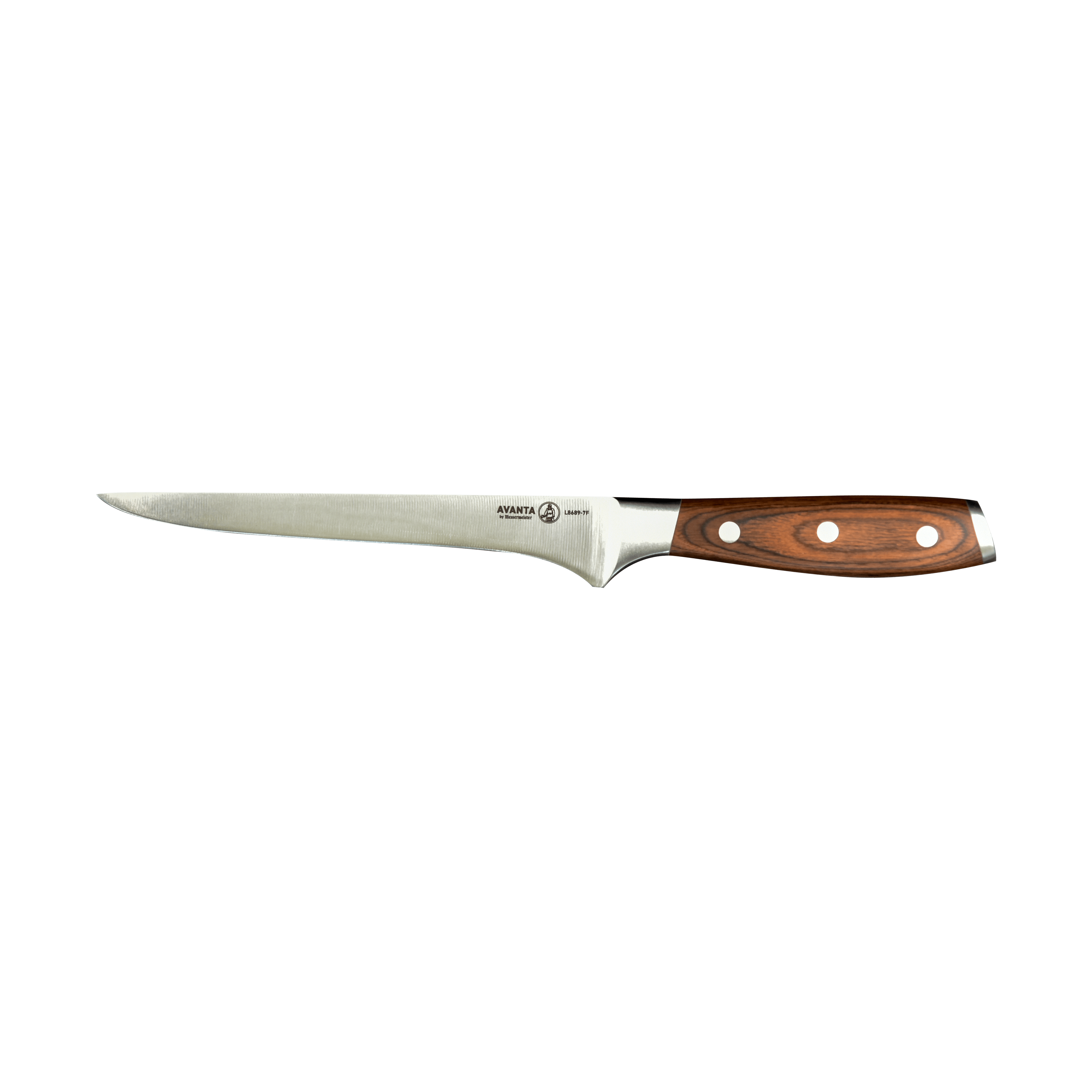 Avanta Pakkawood Flexible Boning Knife - 7"