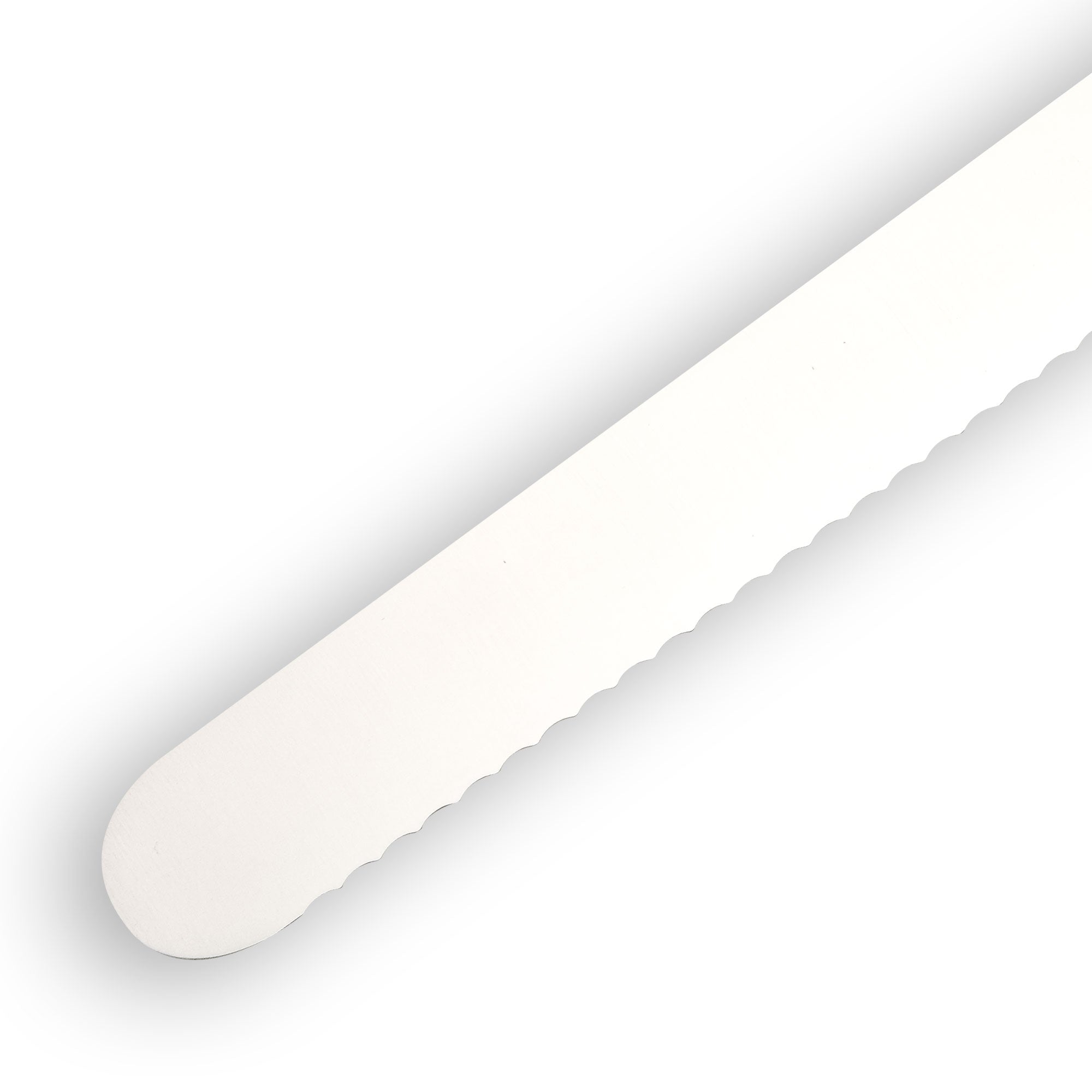 Avanta Pakkawood Scalloped Slicer - 10"