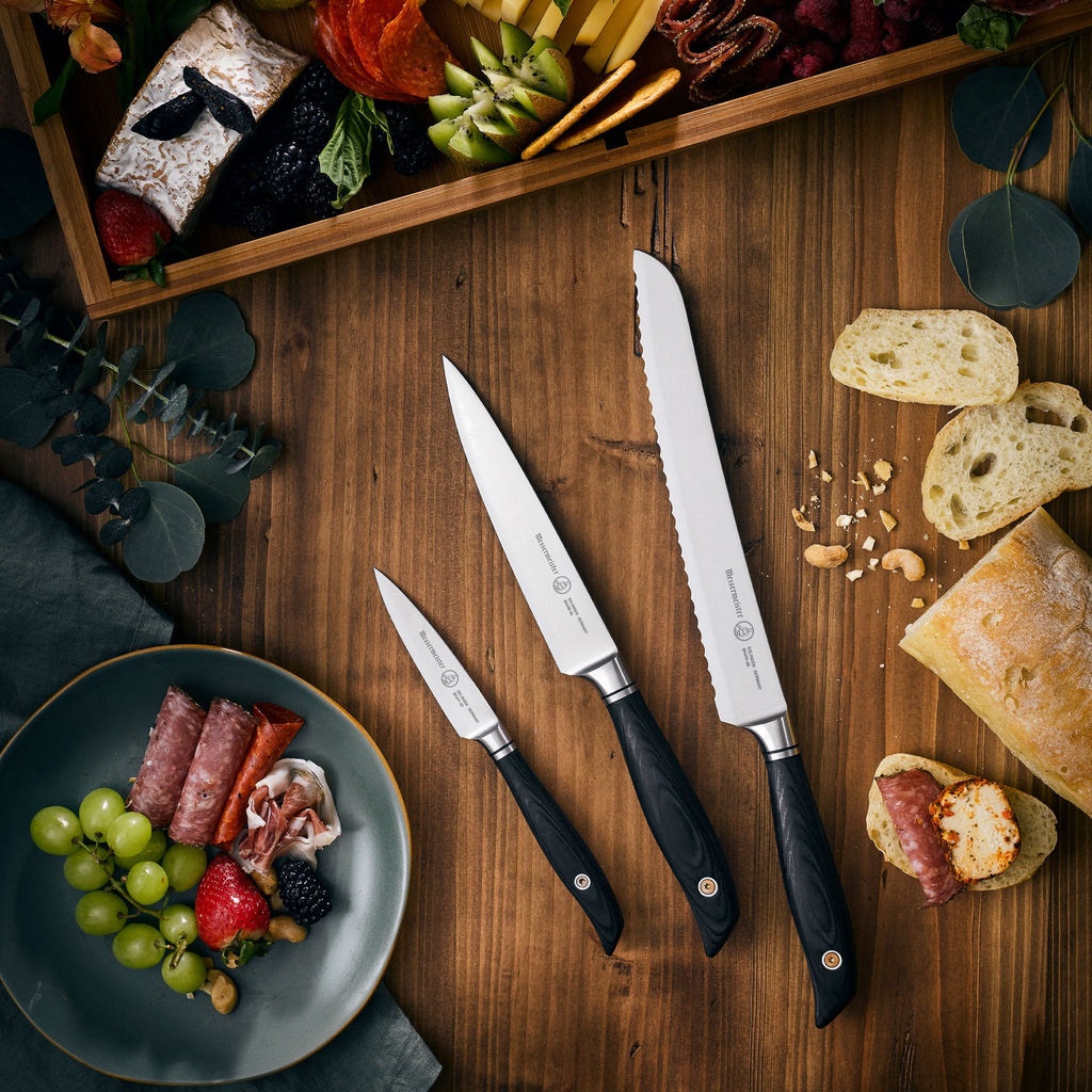 Blacksmith Scalloped Slicing Knife - 8.5"