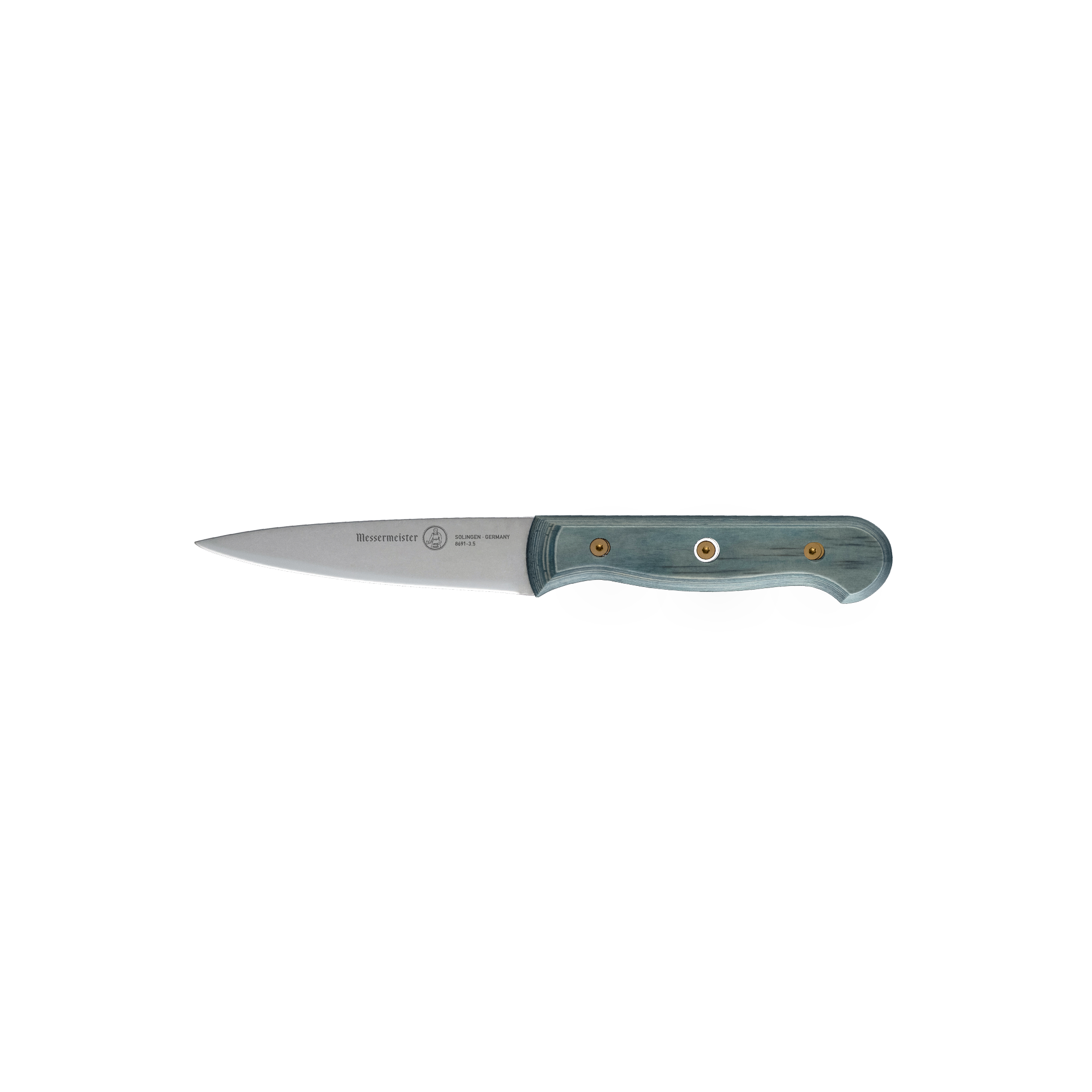 Custom Blue Paring Knife - 3.5"