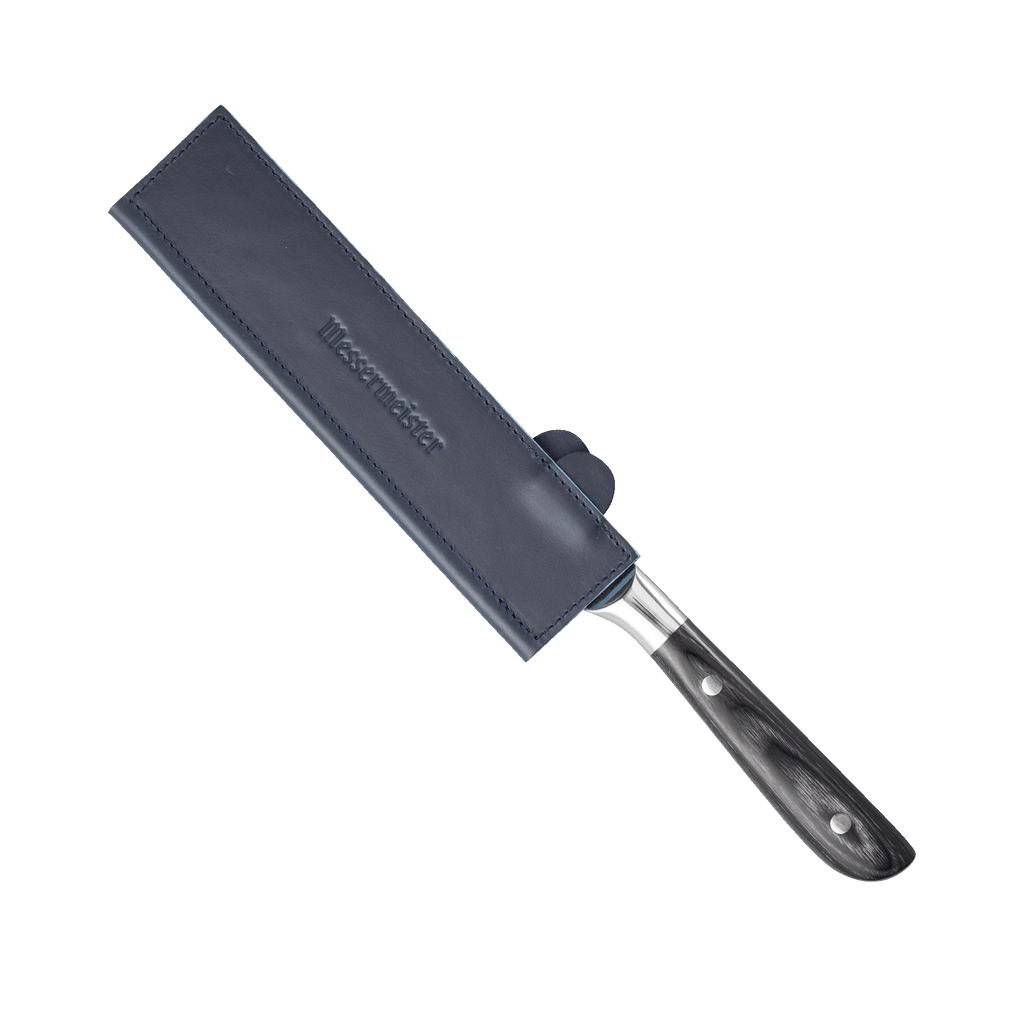 Midnight Navy Leather Magnetic Edge-Guard - 8.5"