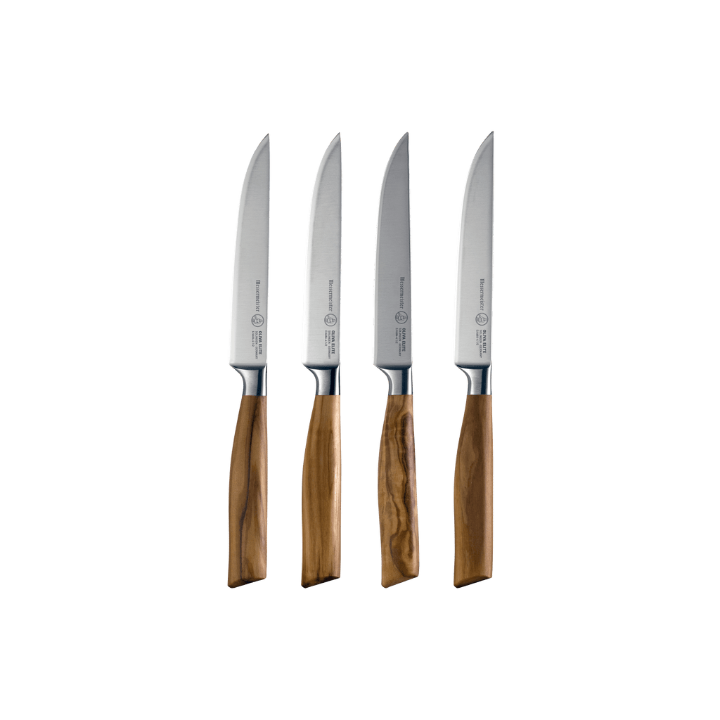 Oliva Elite Fine Edge Steak Knife Sets • 4 Piece