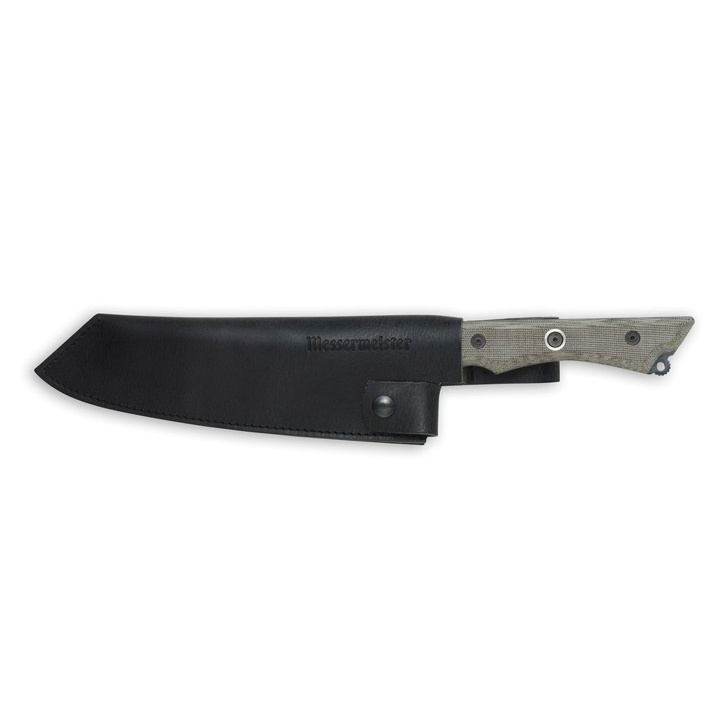 Leather Belt Sheath for Overland Camp Knife