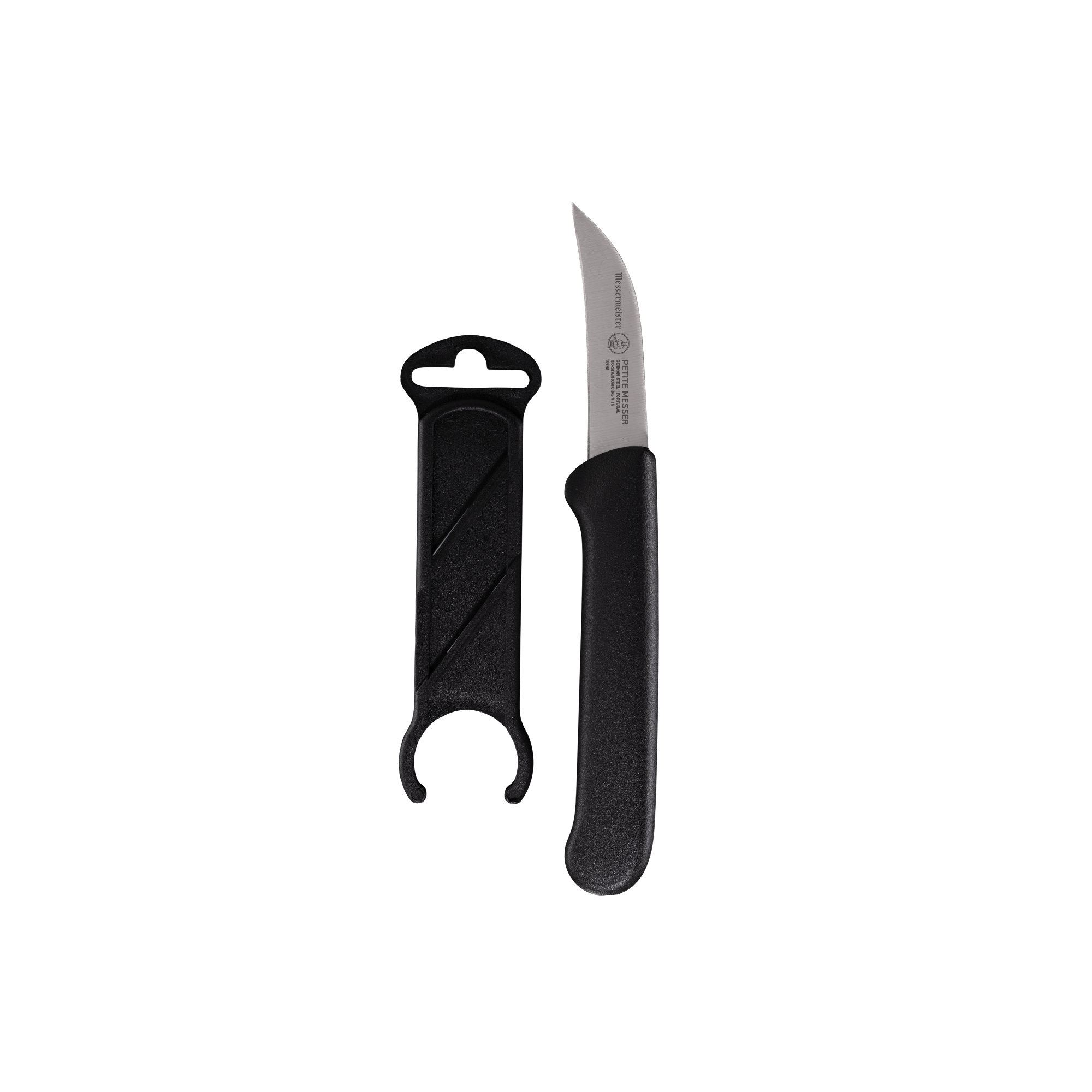 Black Birds Beak Parer with Matching Sheath - 2.5"