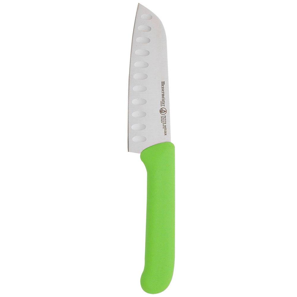 Petite Messer Green Kullens Santoku Knife - 5"