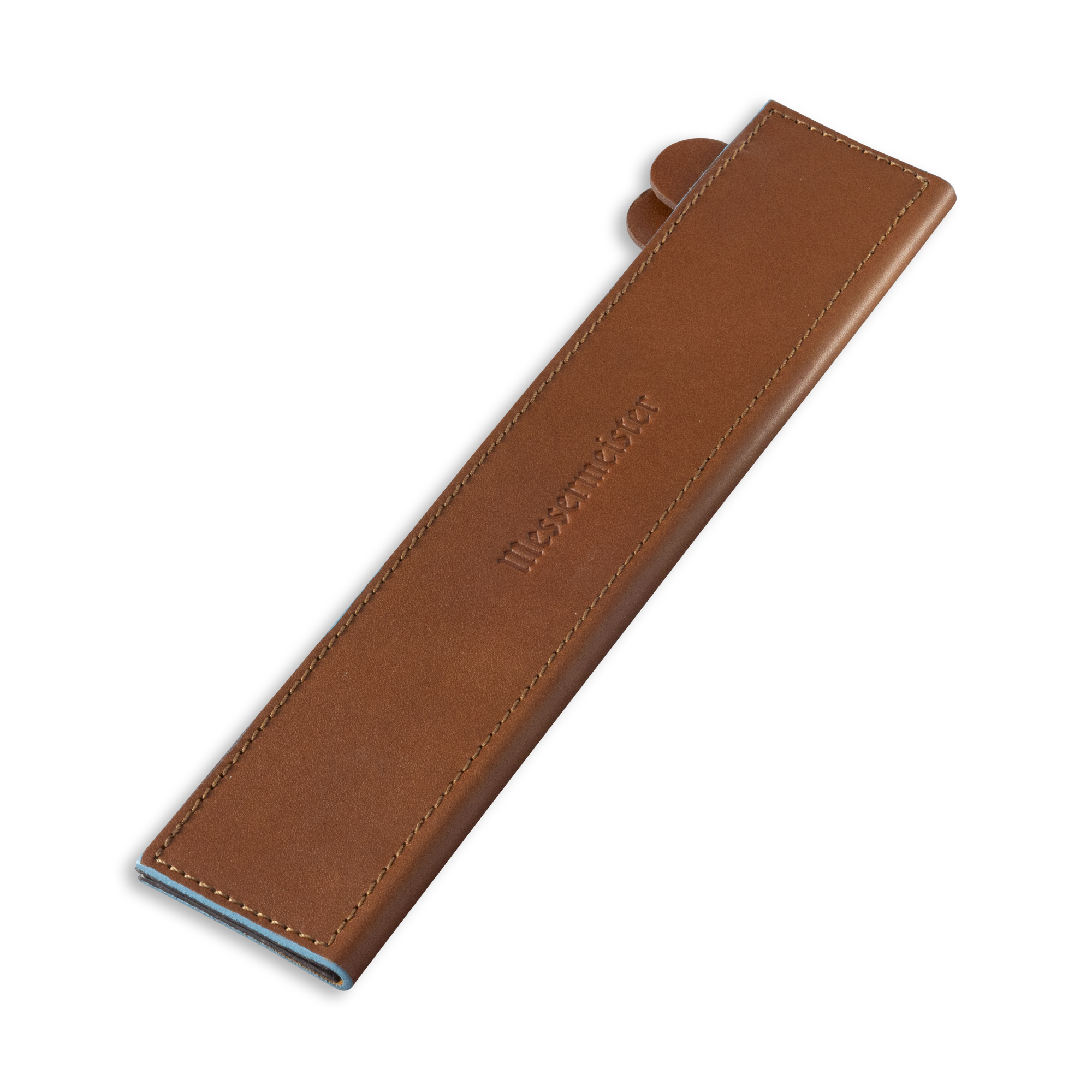 Saddle Brown Leather Magnetic Edge-Guard - 10.5"