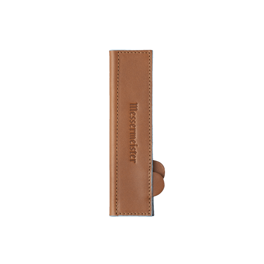 Saddle Brown Leather Magnetic Edge-Guard - 6.5"