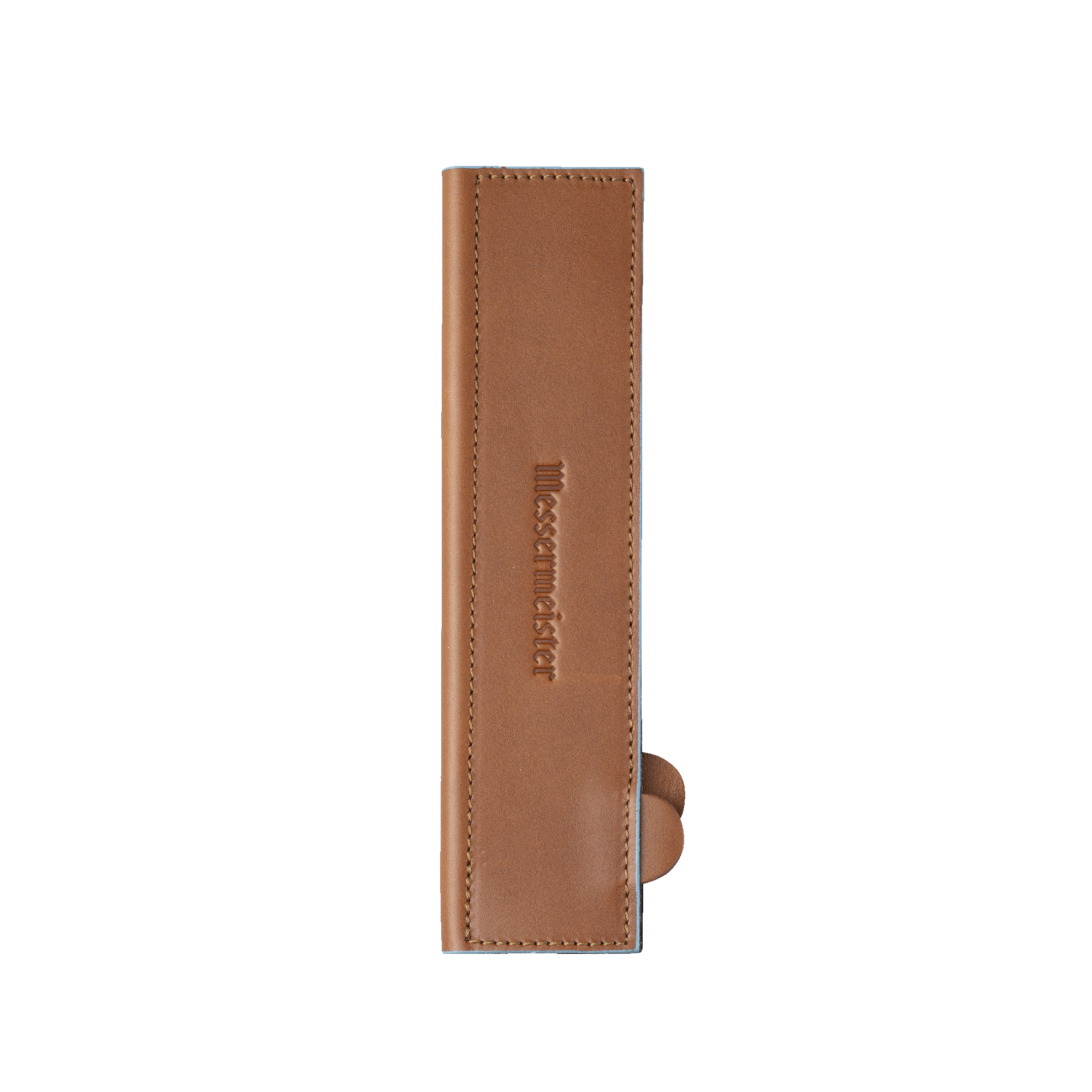 Saddle Brown Leather Magnetic Edge-Guard - 8.5"